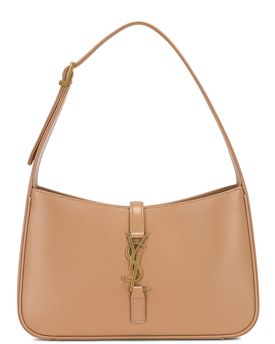 Image 1 of Saint Laurent Le 5A7 Hobo Bag in Nude