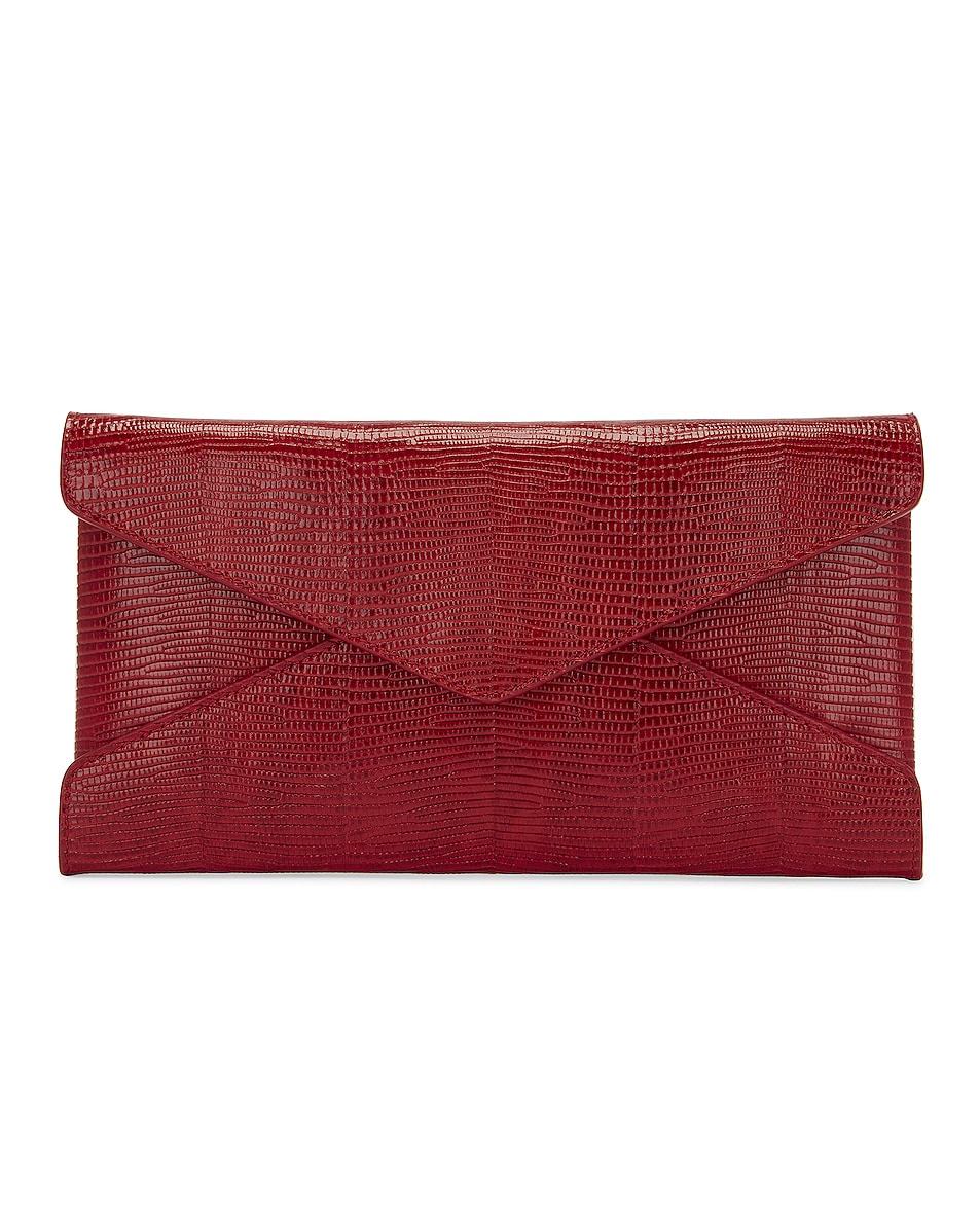Image 1 of Saint Laurent Paloma Clutch in New Poppy Flower
