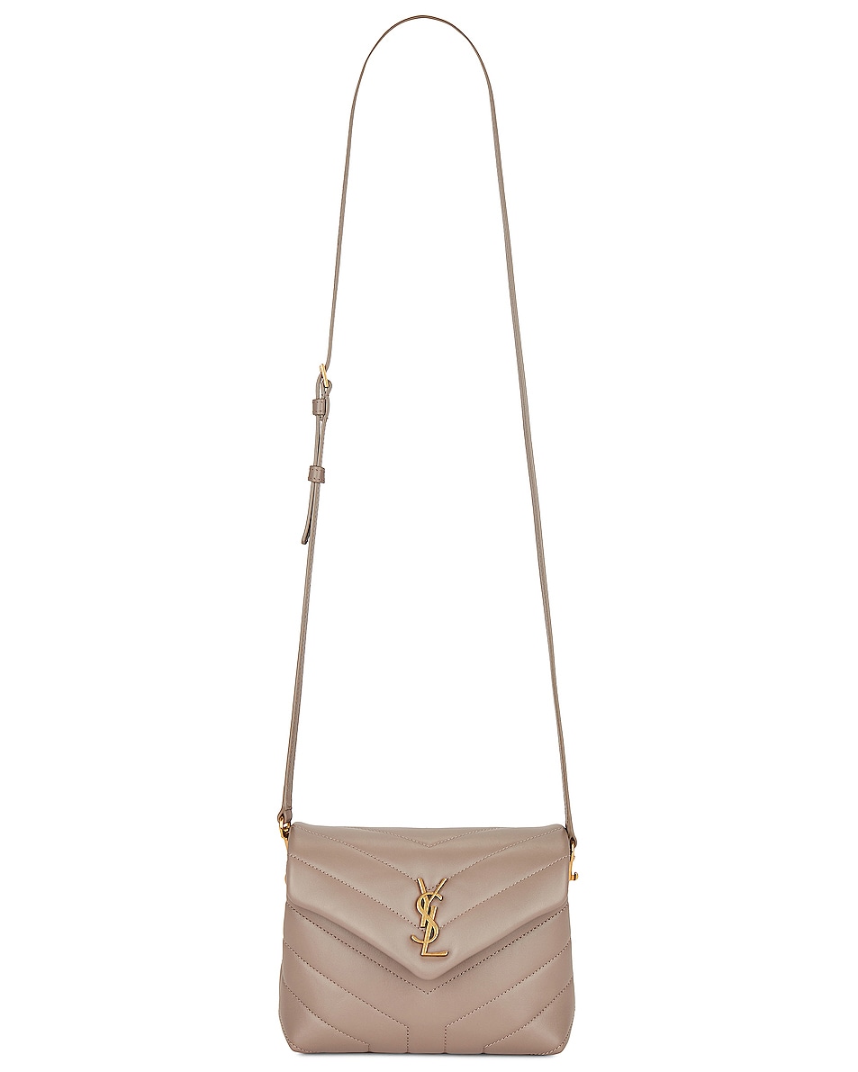 Image 1 of Saint Laurent Toy Loulou Bag in Greyish Brown