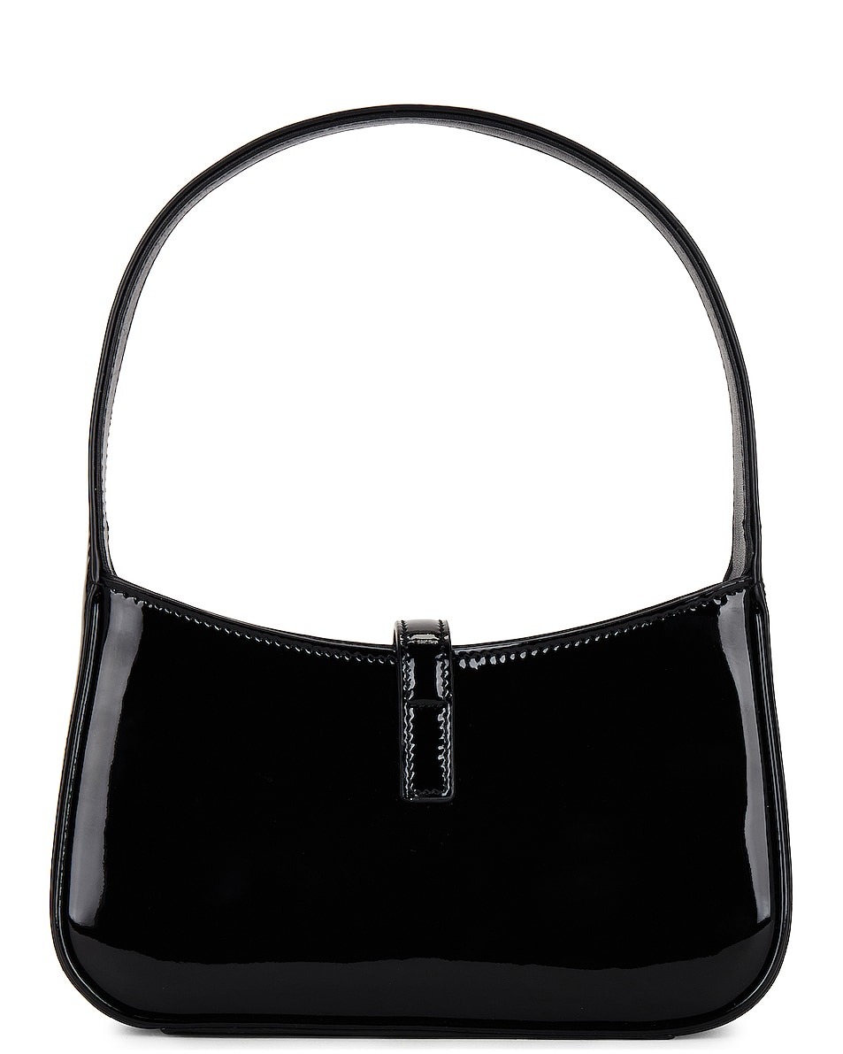 Saint Laurent Mini 5A7 Hobo Bag in Nero | FWRD