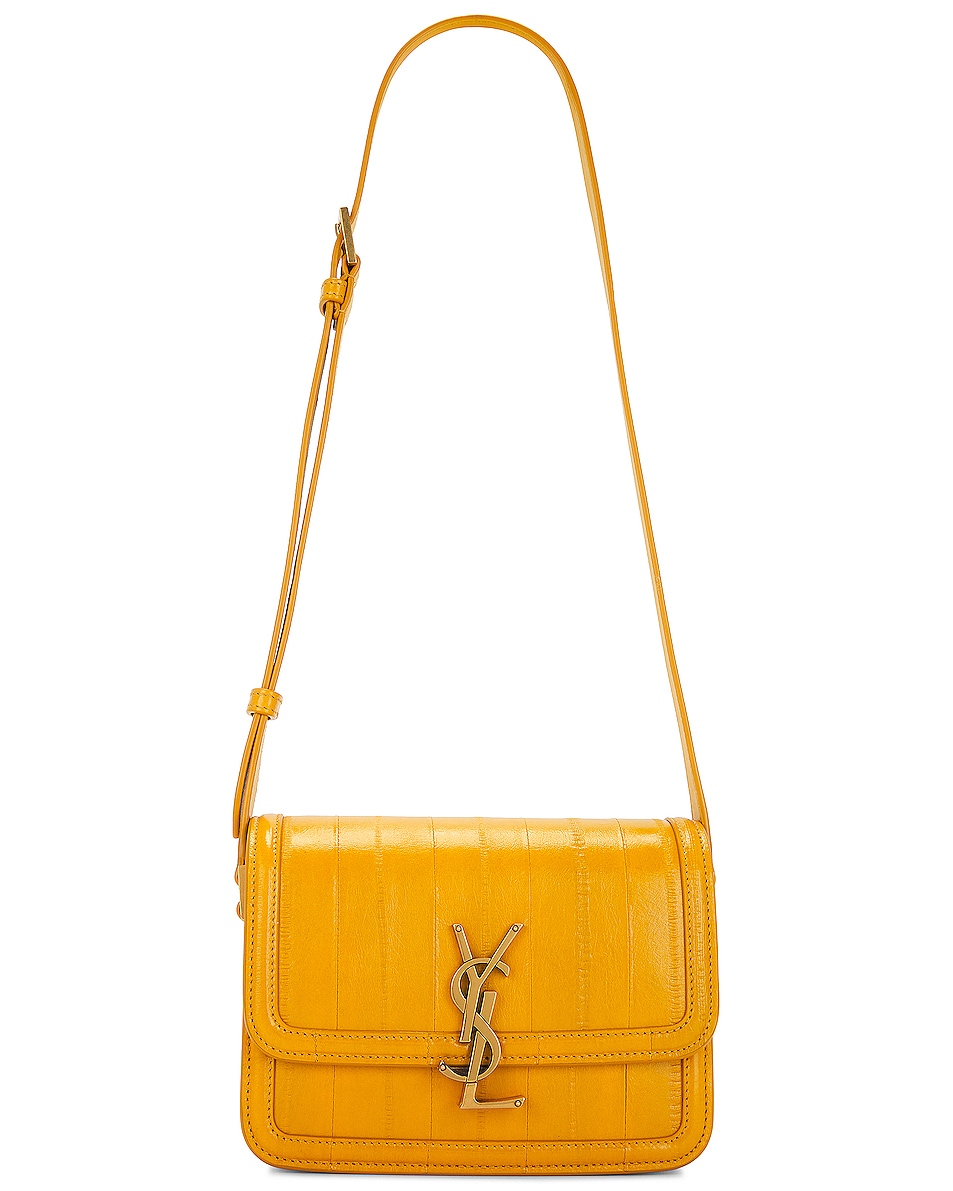 Image 1 of Saint Laurent Solferino Satchel Bag in Mimosa Yellow