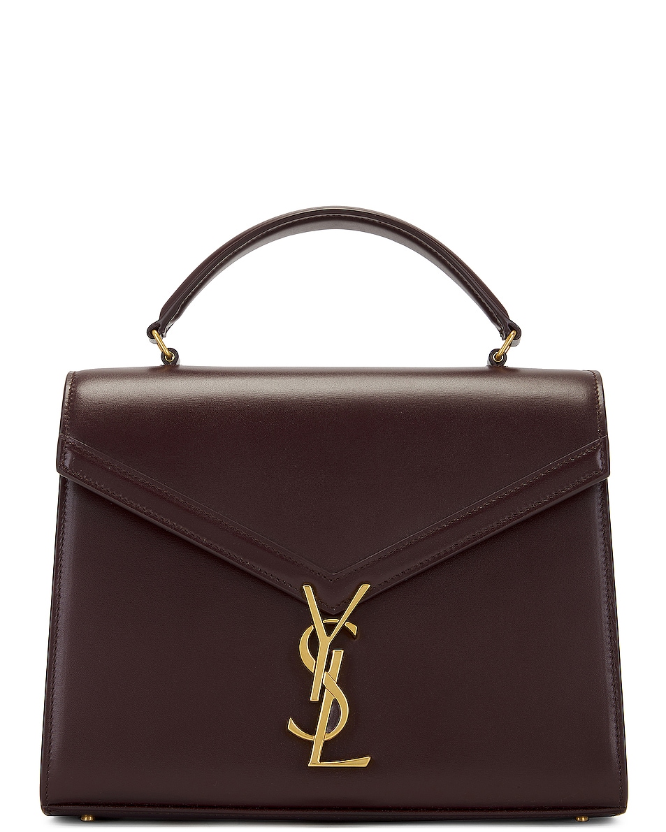 Saint Laurent Cassandra Shoulder Bag in Umber | FWRD