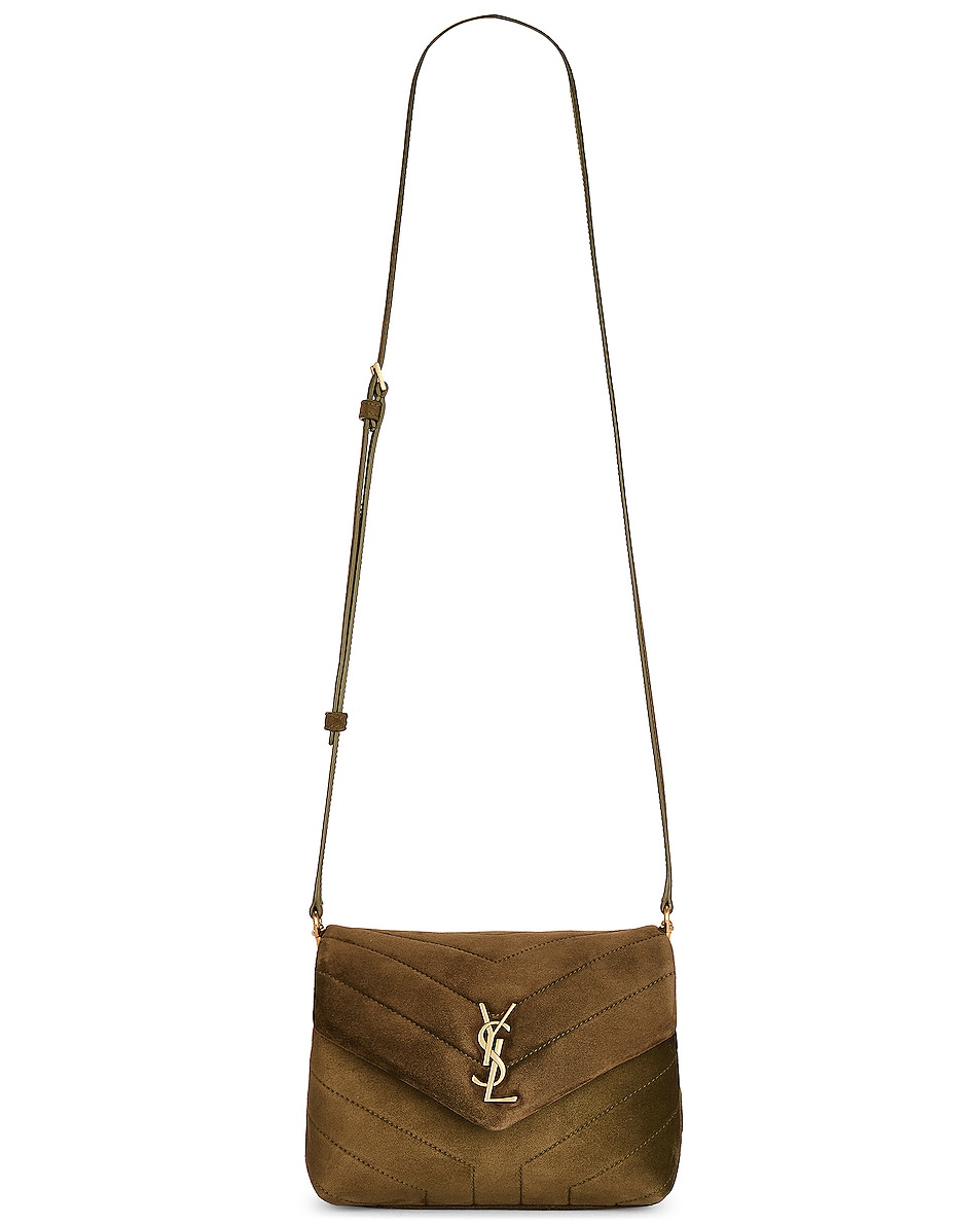 Image 1 of Saint Laurent Toy Loulou Bag in Loden Green