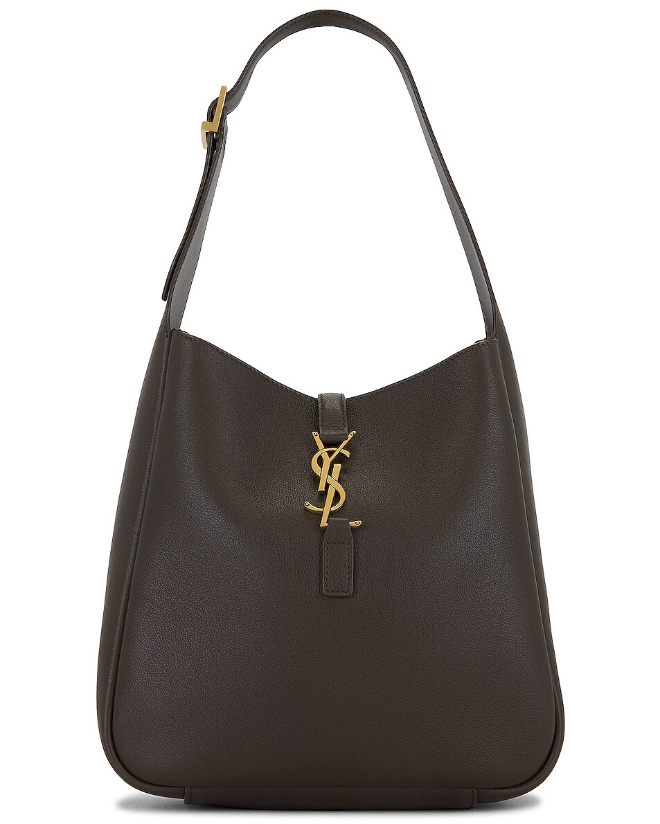 Image 1 of Saint Laurent Small Le 5 A 7 Hobo Bag in Light Musk