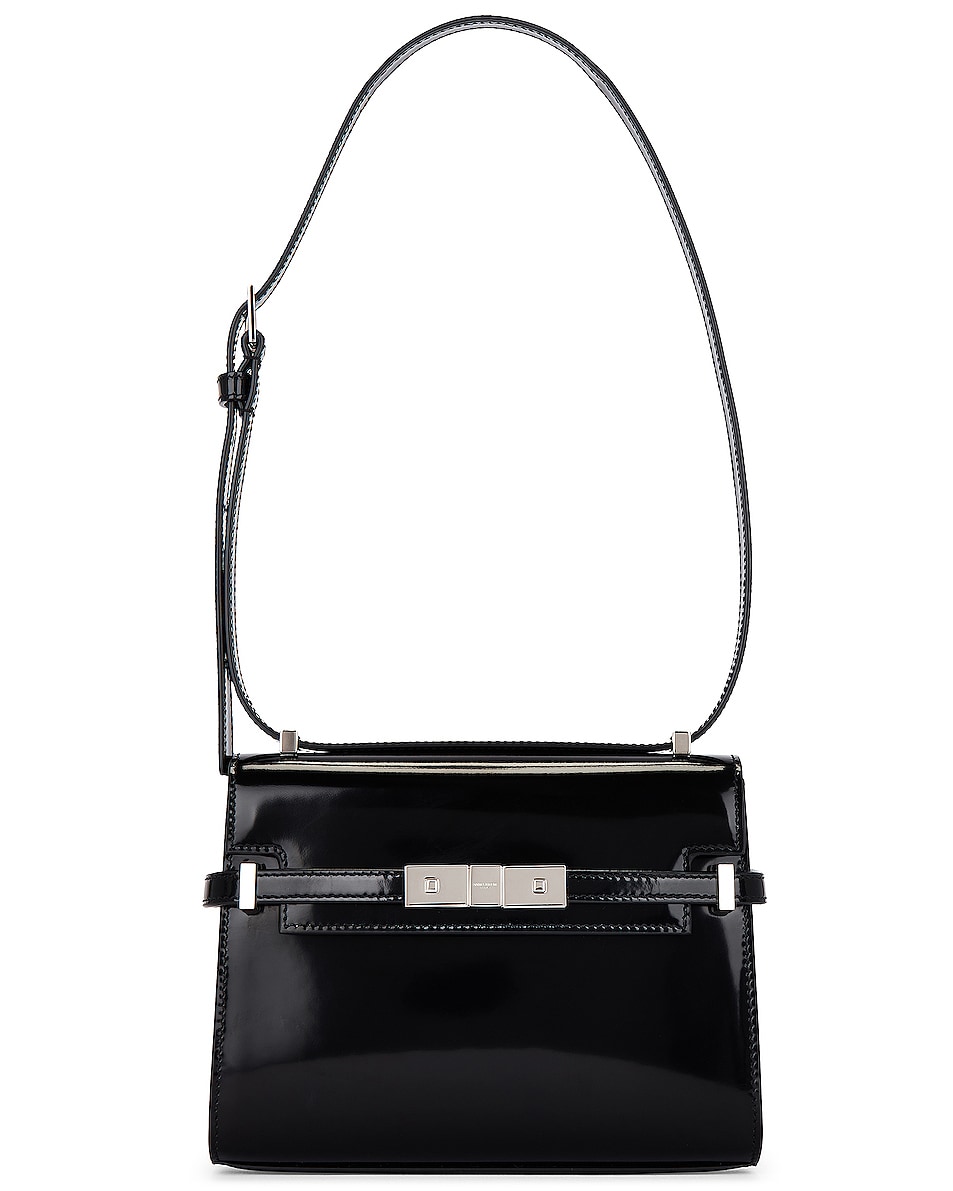 Image 1 of Saint Laurent Mini Manhattan Shoulder Bag in Nero