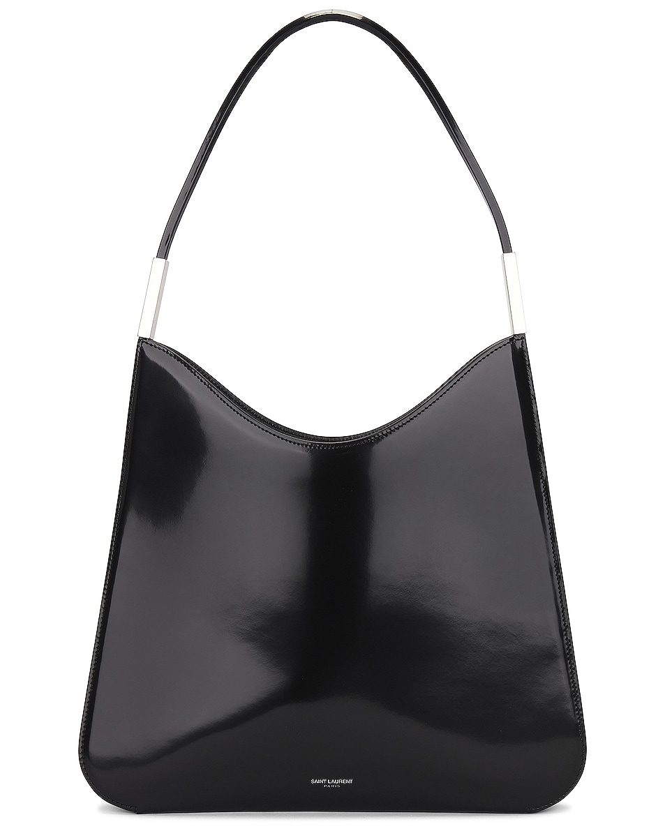 Image 1 of Saint Laurent New Sac Hobo Bag in Noir