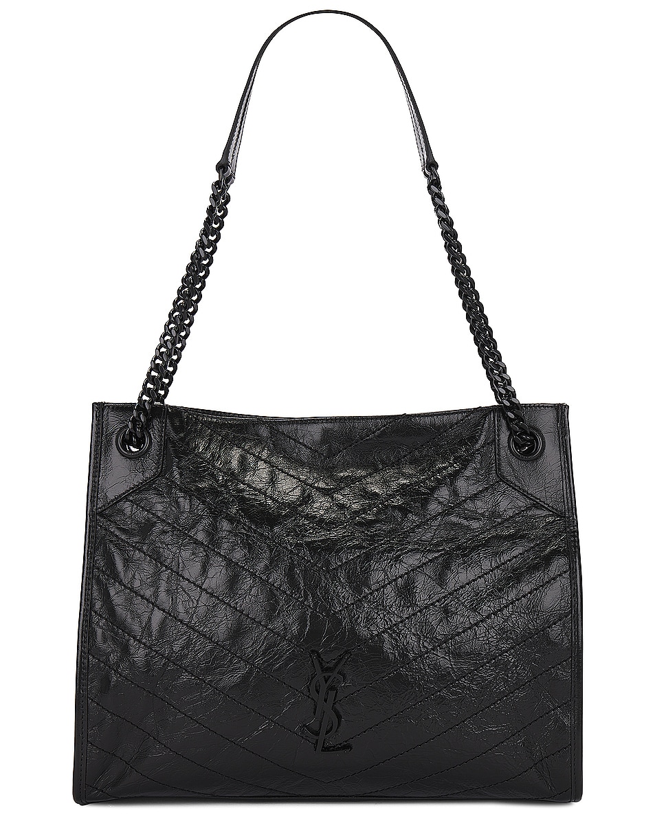Image 1 of Saint Laurent Medium Niki Shopping Bag in Noir