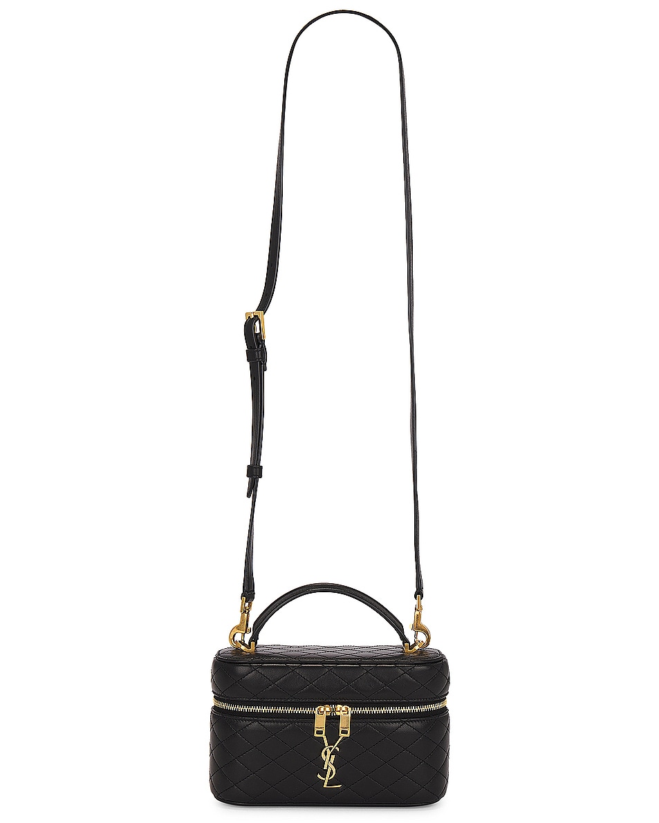 Image 1 of Saint Laurent Mini Gaby Vanity Bag in Nero