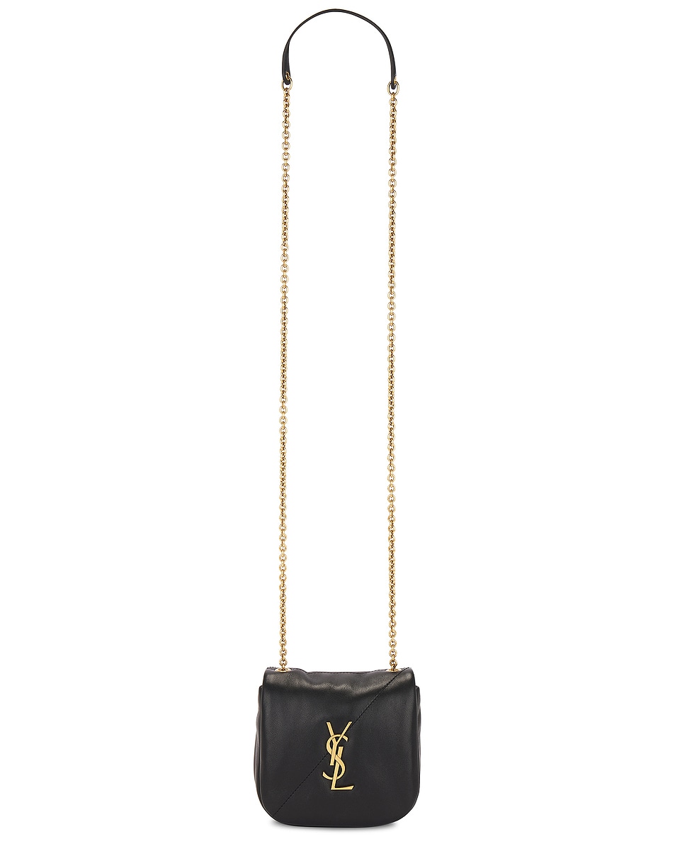 Image 1 of Saint Laurent Nano Jamie 4.3 Chain Bag in Nero