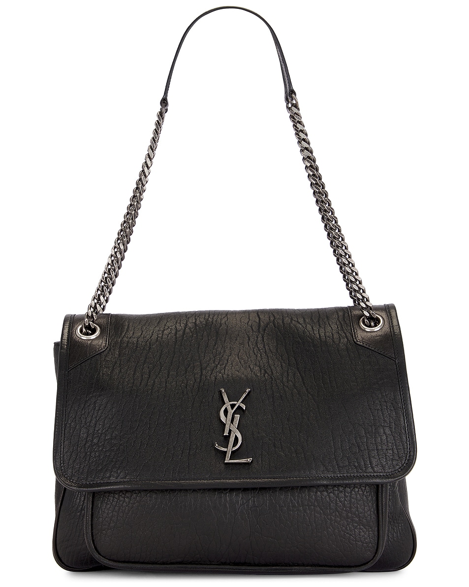 Image 1 of Saint Laurent Large Niki Chain Bag in Nero