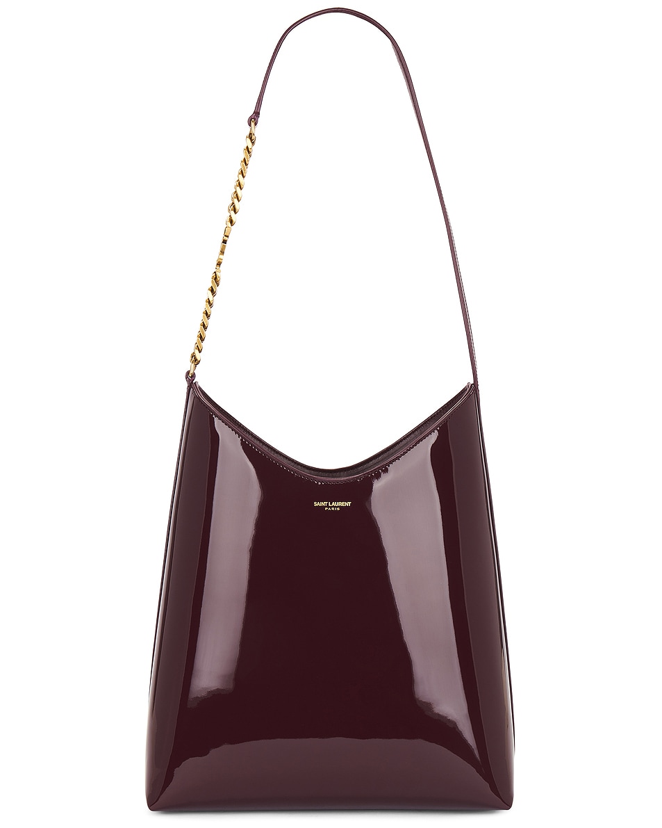 Image 1 of Saint Laurent Rendez-vous Shoulder Bag in Dark Red Wine