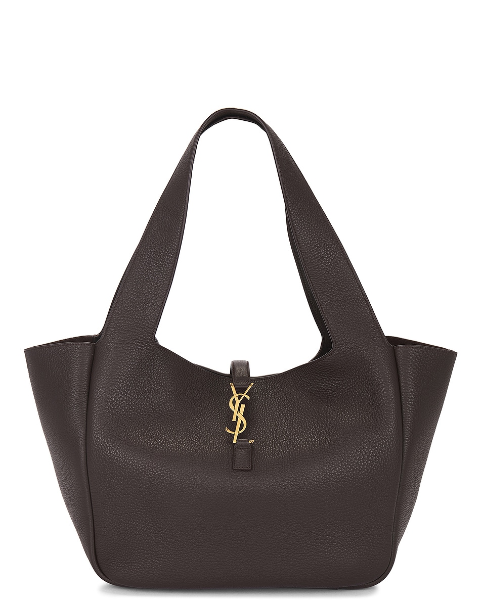 Image 1 of Saint Laurent Bea Tote Bag in Sweet Choco