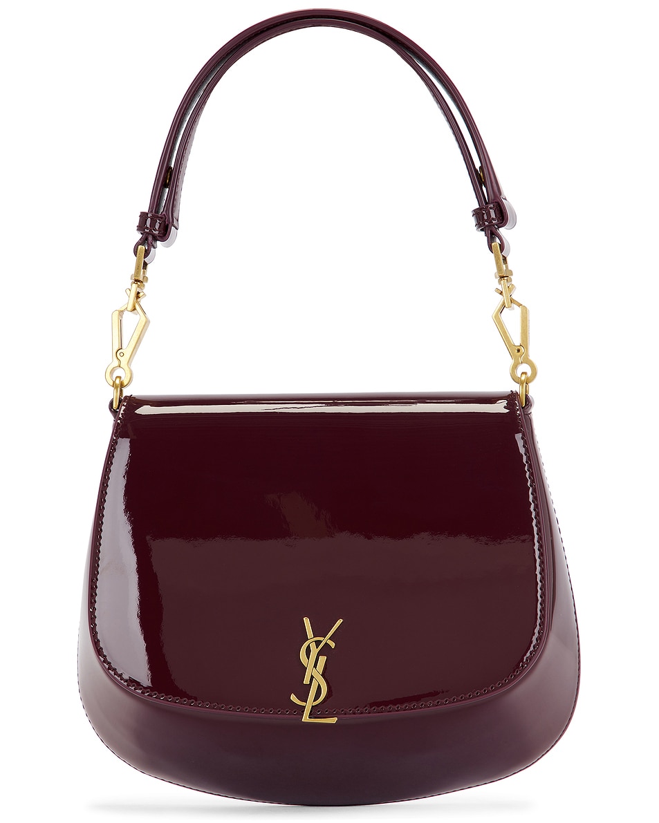 Image 1 of Saint Laurent Top Handle Bag in Dark Red Wine