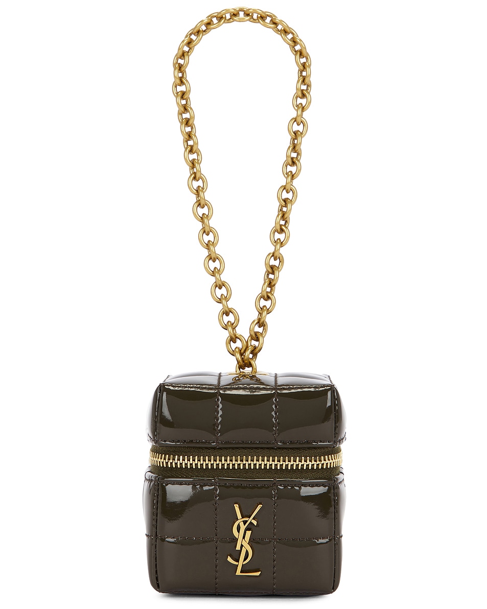 Image 1 of Saint Laurent YSL Cube Bag in Vineyard Green