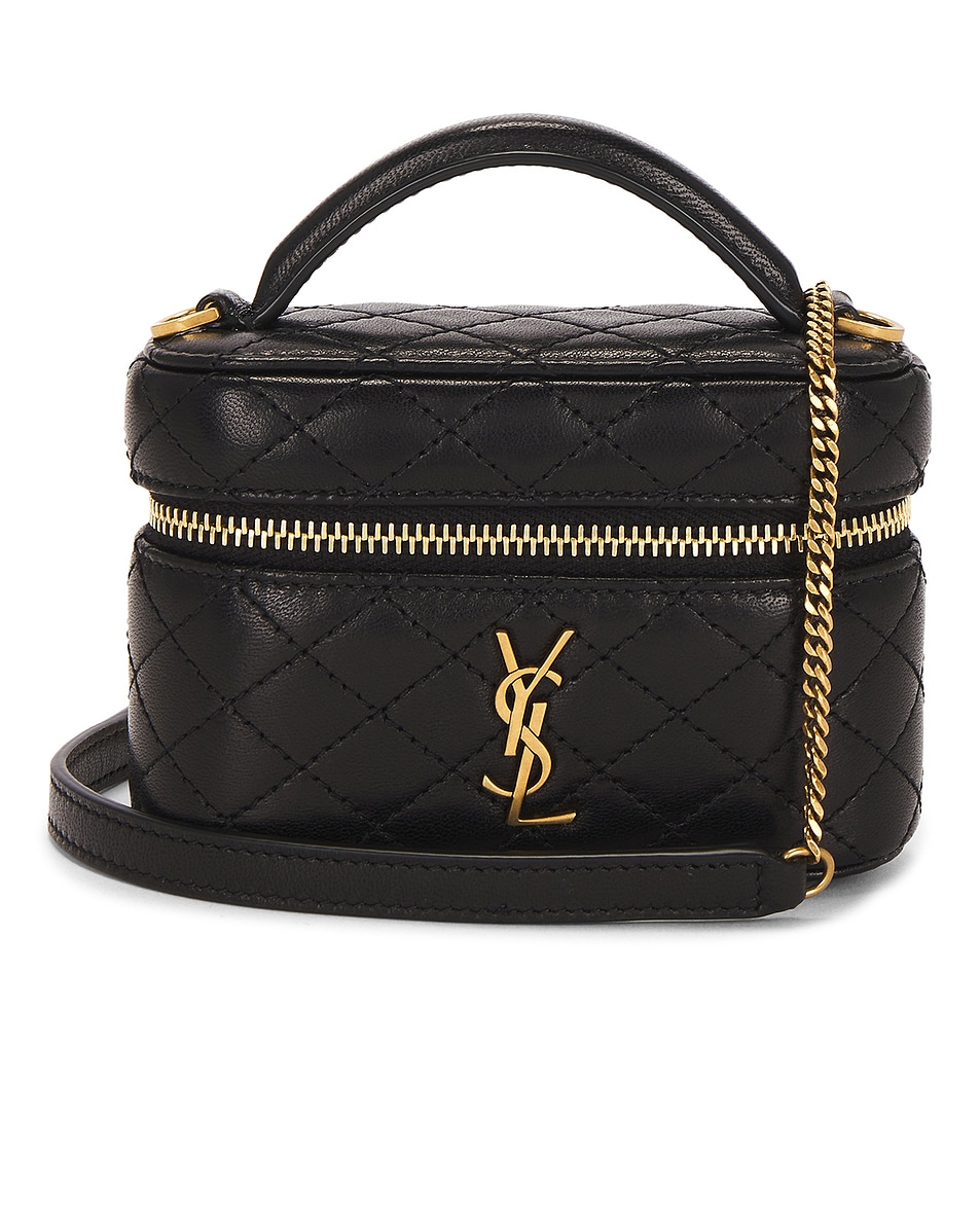 Image 1 of Saint Laurent Micro Gaby Vanity Bag in Nero
