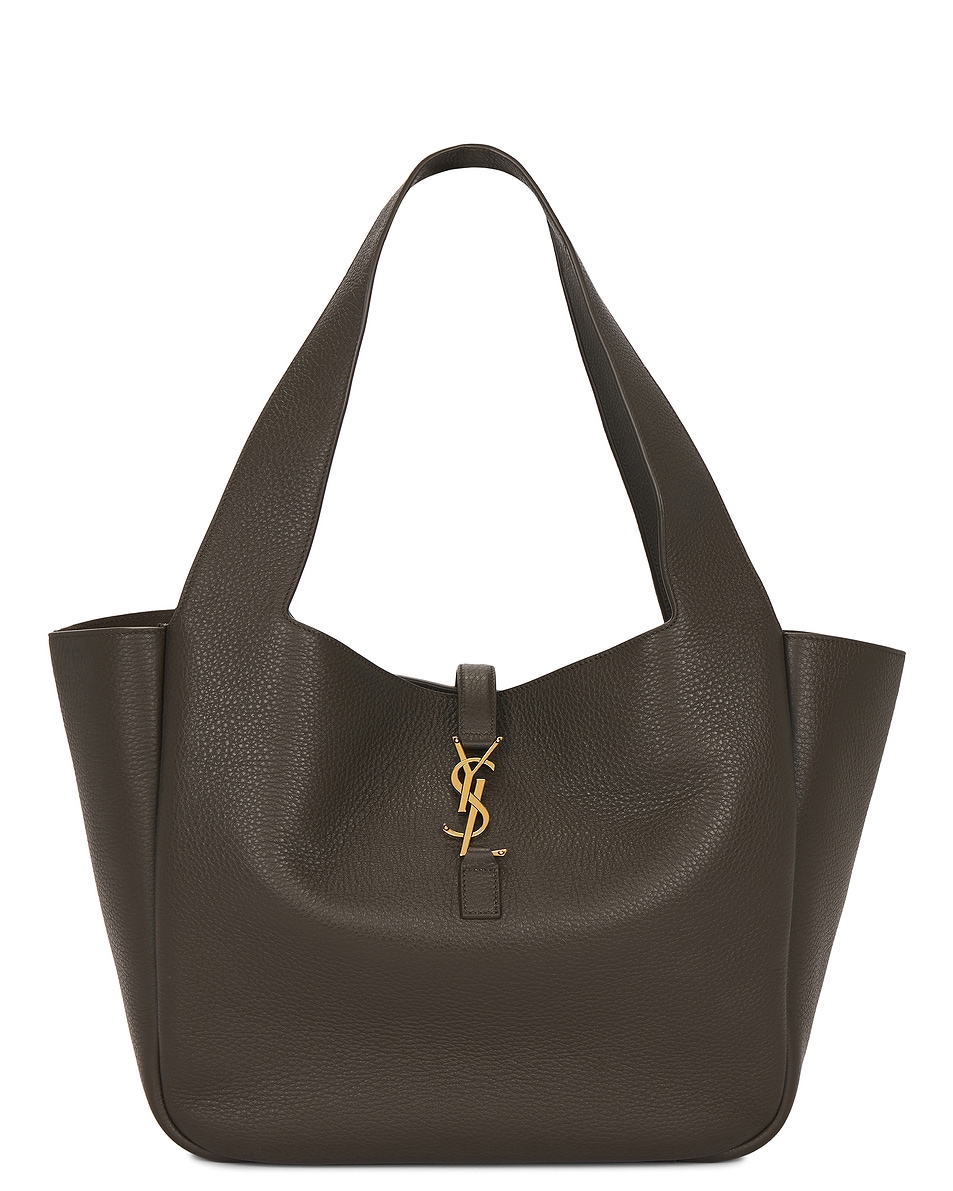 Image 1 of Saint Laurent Le 5 a 7 Bea Tote Bag in Light Musk
