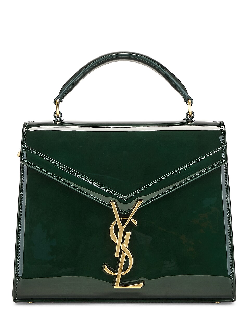 Image 1 of Saint Laurent Mini Cassandra Bag in Fir Leaf