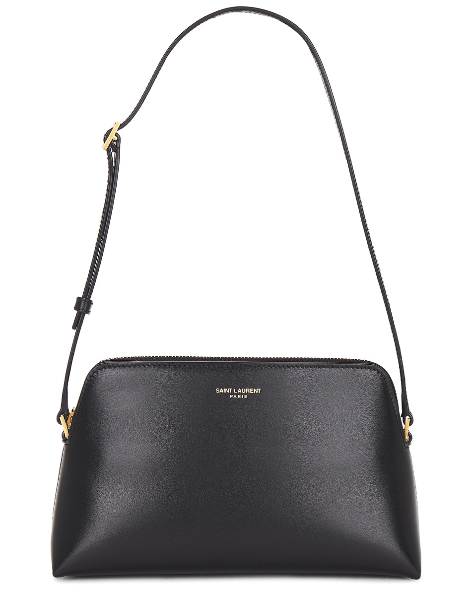 Image 1 of Saint Laurent Pouch On Strap in Nero