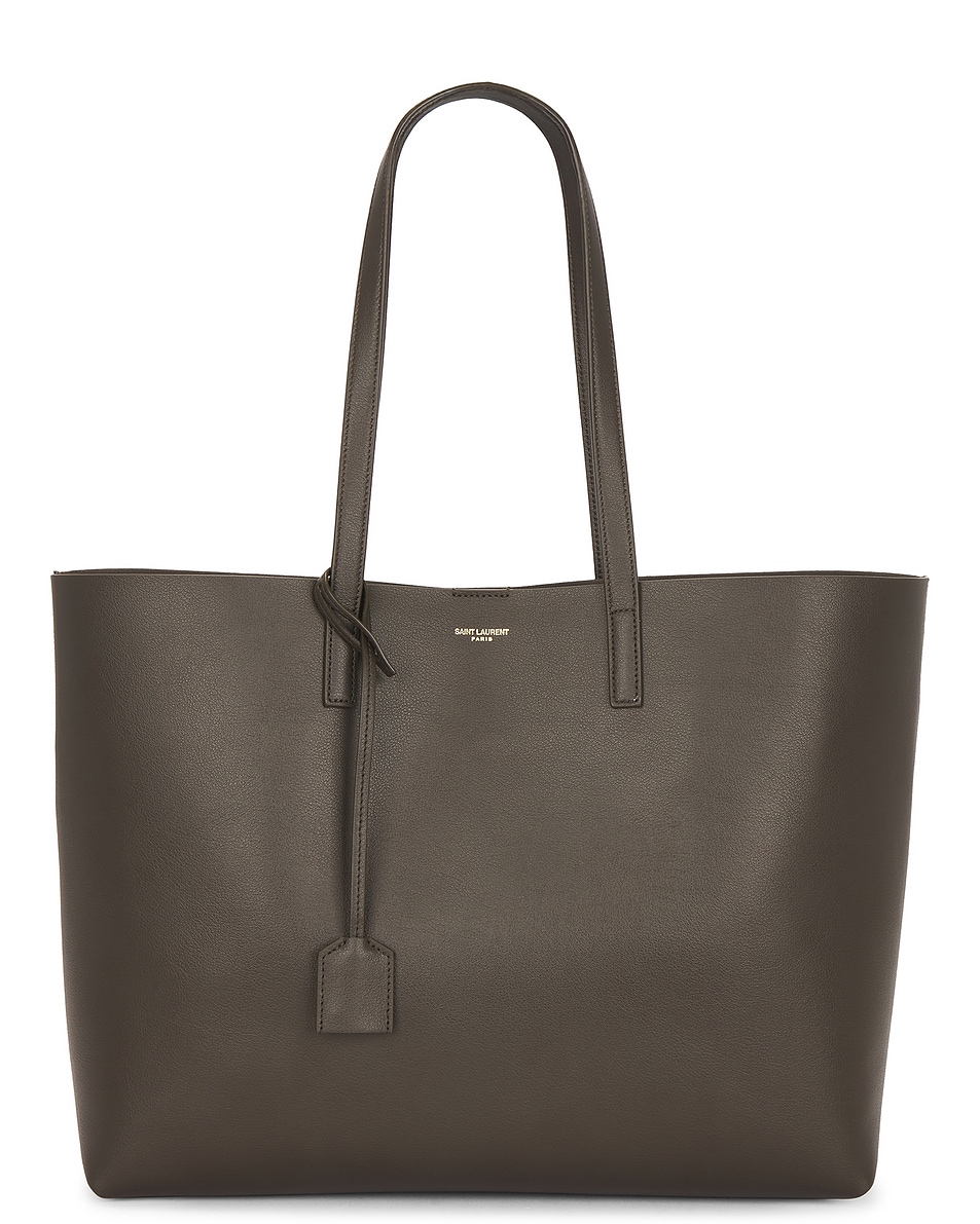 Image 1 of Saint Laurent East West Shopping Bag in Light Musk