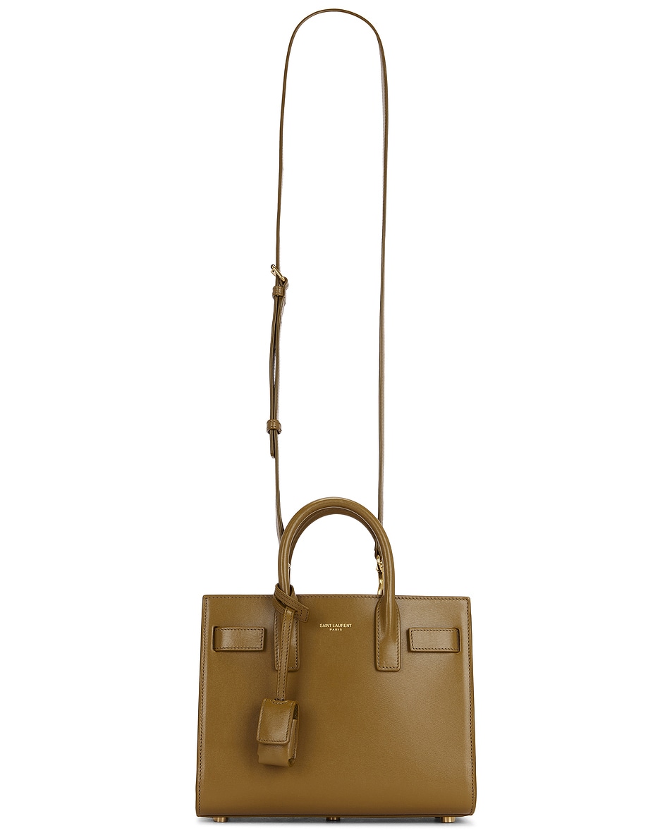 Image 1 of Saint Laurent Nano Sac De Jour Bag in Green Ink