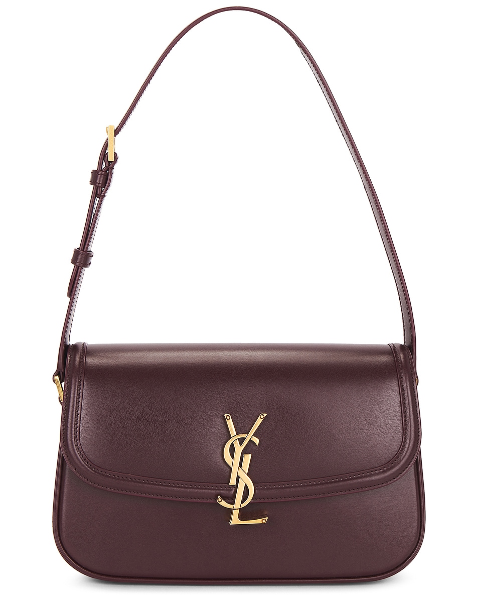 Image 1 of Saint Laurent Small Solferino in Hot Wine