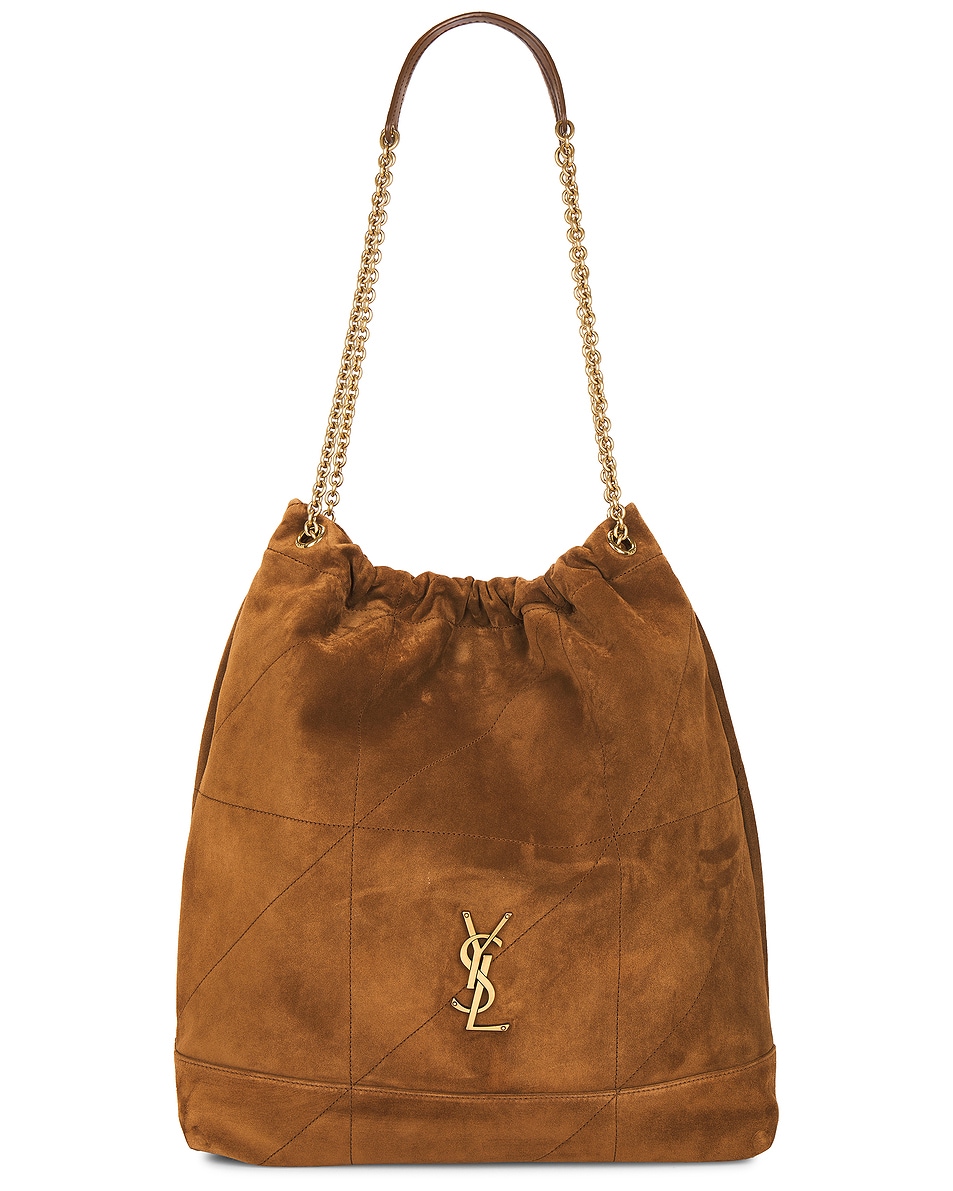 Image 1 of Saint Laurent Large Jamie 4.3 Pochon Bag in Caramel Cognac