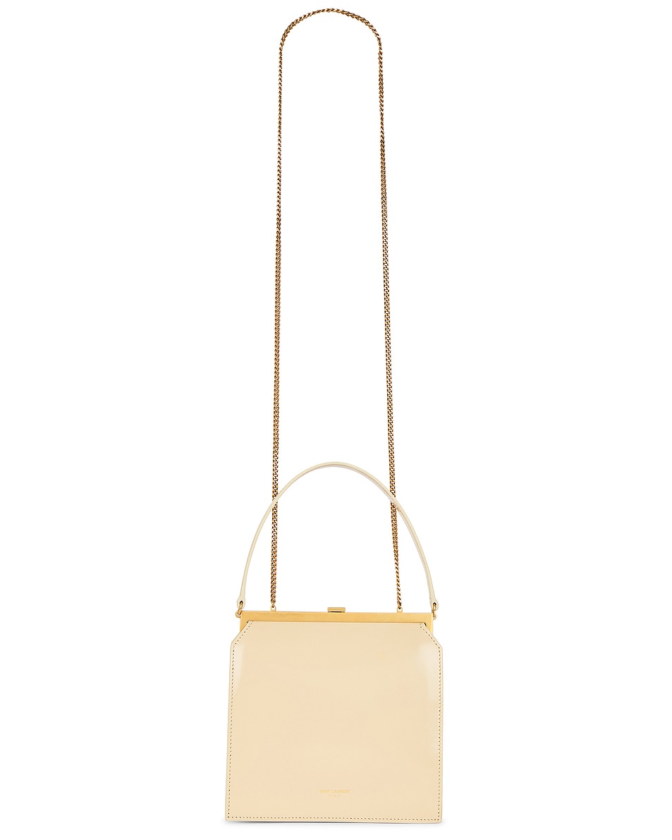 Image 1 of Saint Laurent Nuit Blanche Chain Bag in Vanilla Dust