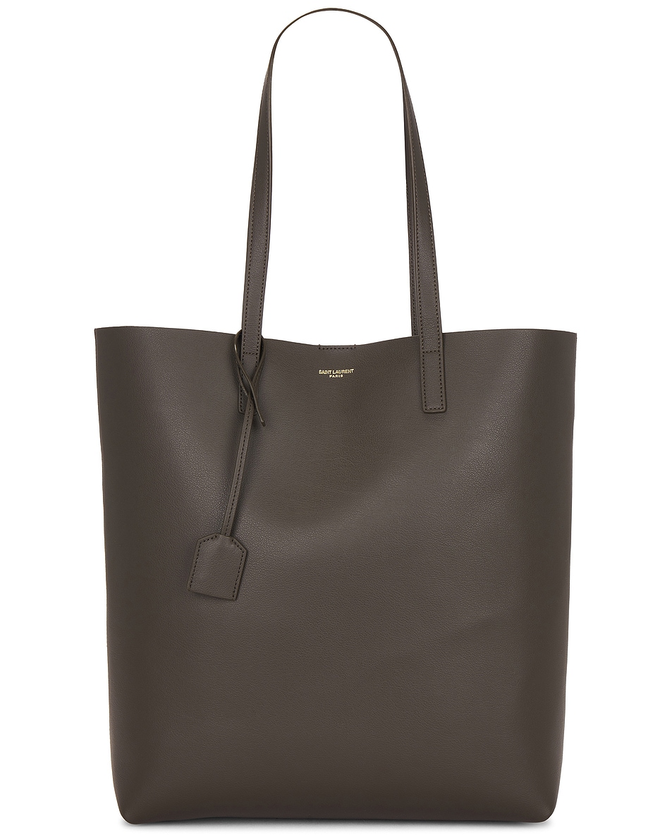 Image 1 of Saint Laurent North South Shopping Bag in Light Musk