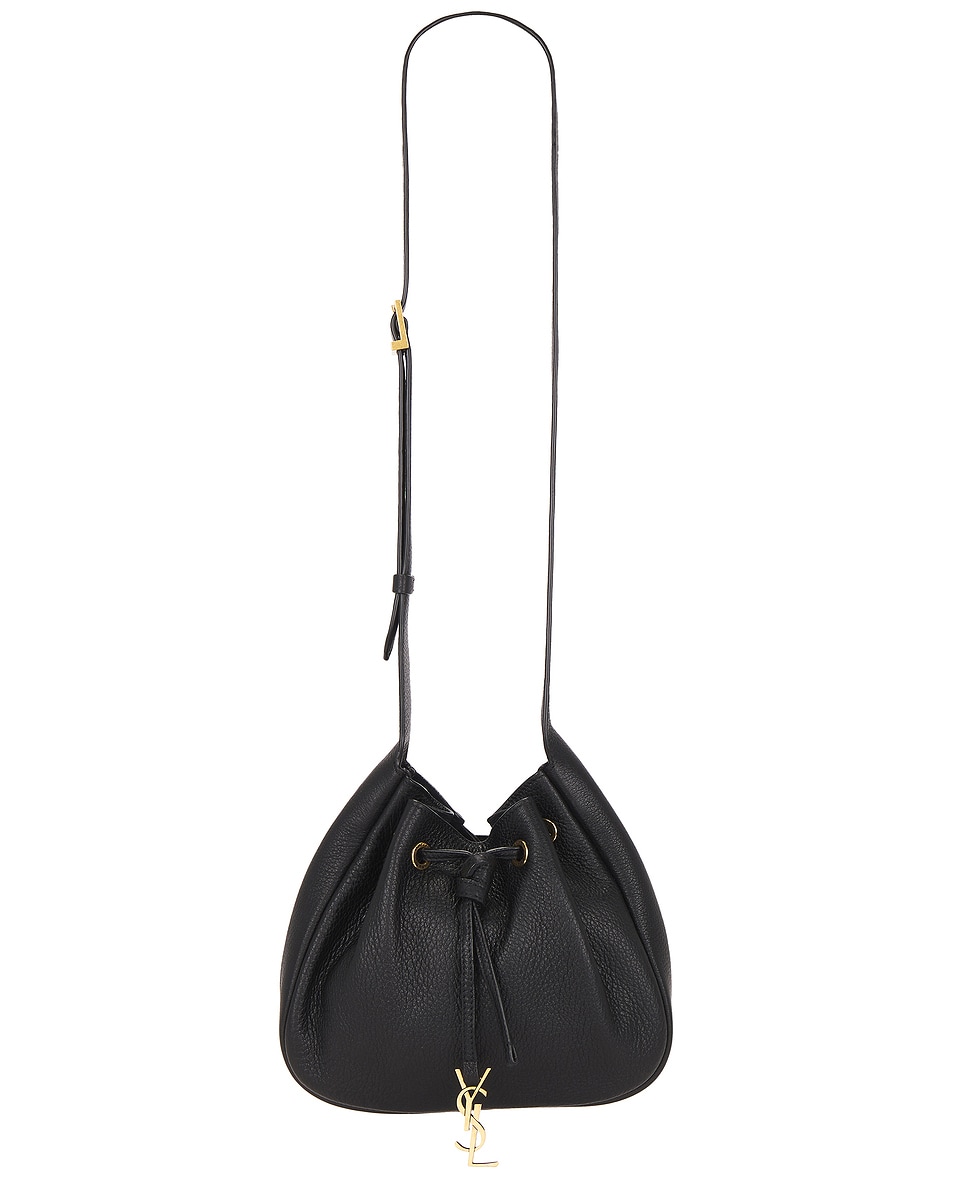 Image 1 of Saint Laurent Mini Paris Vii Bag in Nero