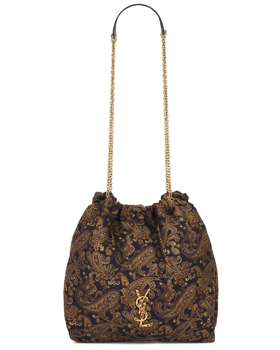 Image 1 of Saint Laurent Jamie 4.3 Pochon Bag in Night, Fantasy, & Dark Ottanio