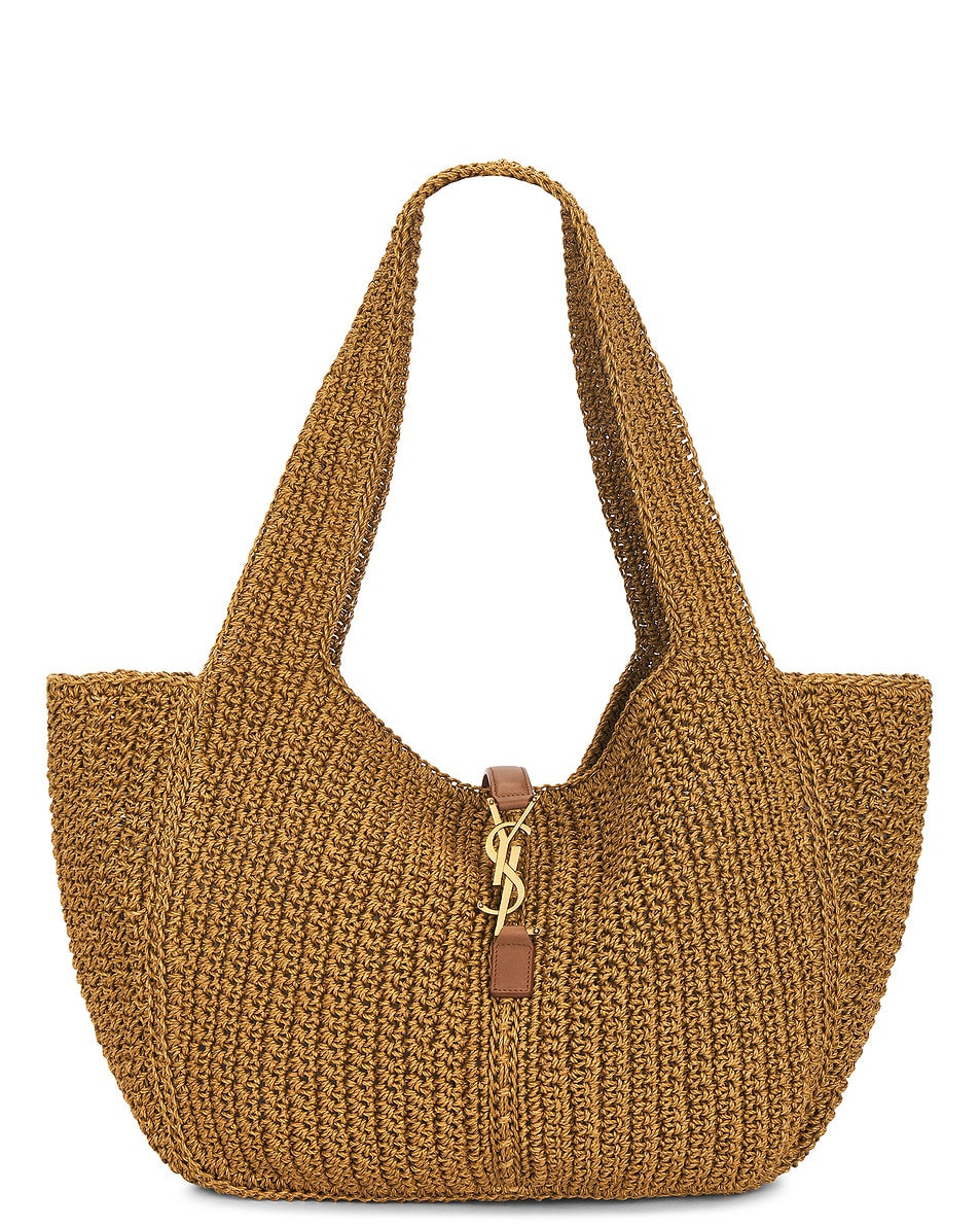 Image 1 of Saint Laurent Bea Bag in Light Brownie & Brick