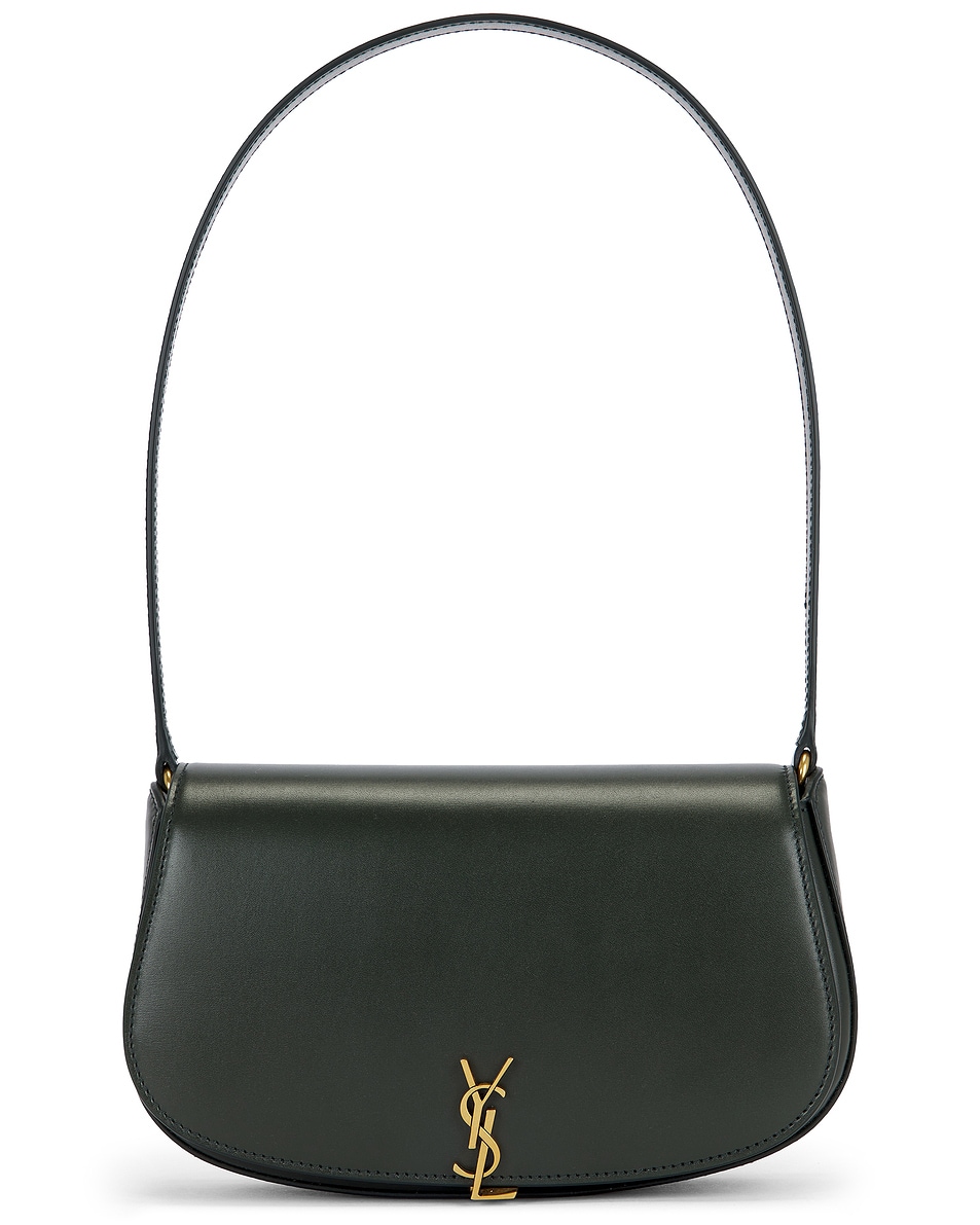 Image 1 of Saint Laurent Mini Shoulder Bag in New Vert Fonce
