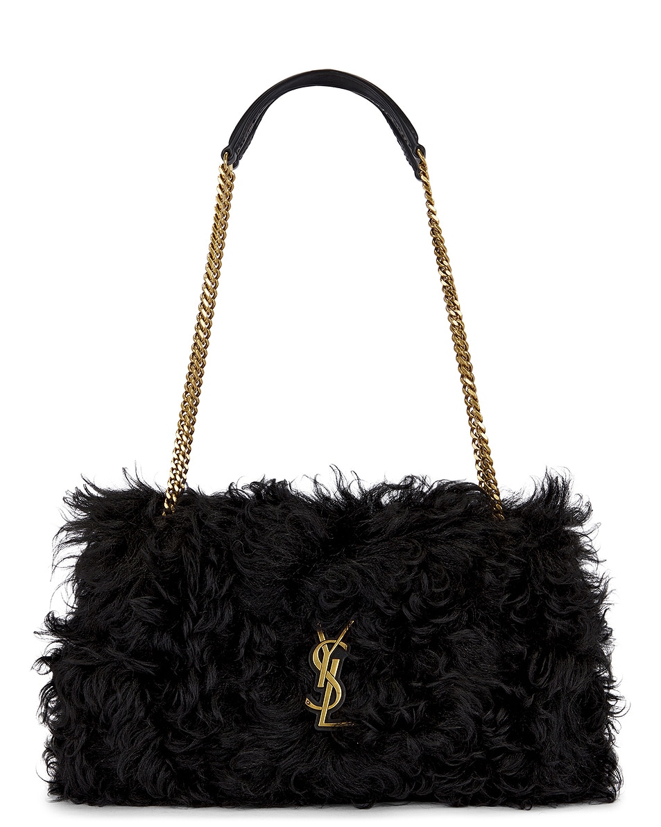 Image 1 of Saint Laurent Medium Jamie Chain Bag in Nero