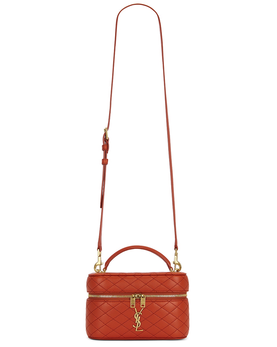 Image 1 of Saint Laurent Gaby Vanity Bag in Dark Mandarin