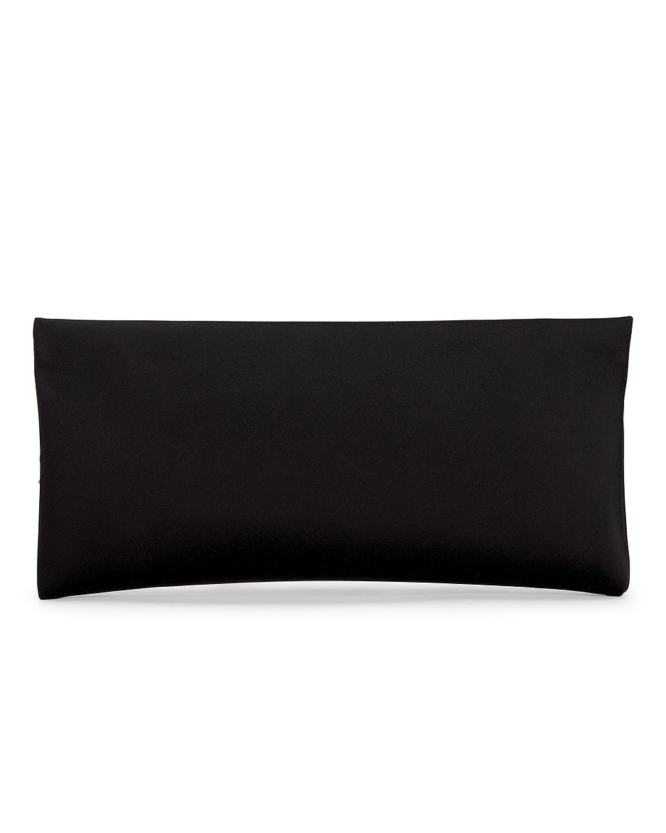 Image 1 of Saint Laurent Supple Pochette in Nero