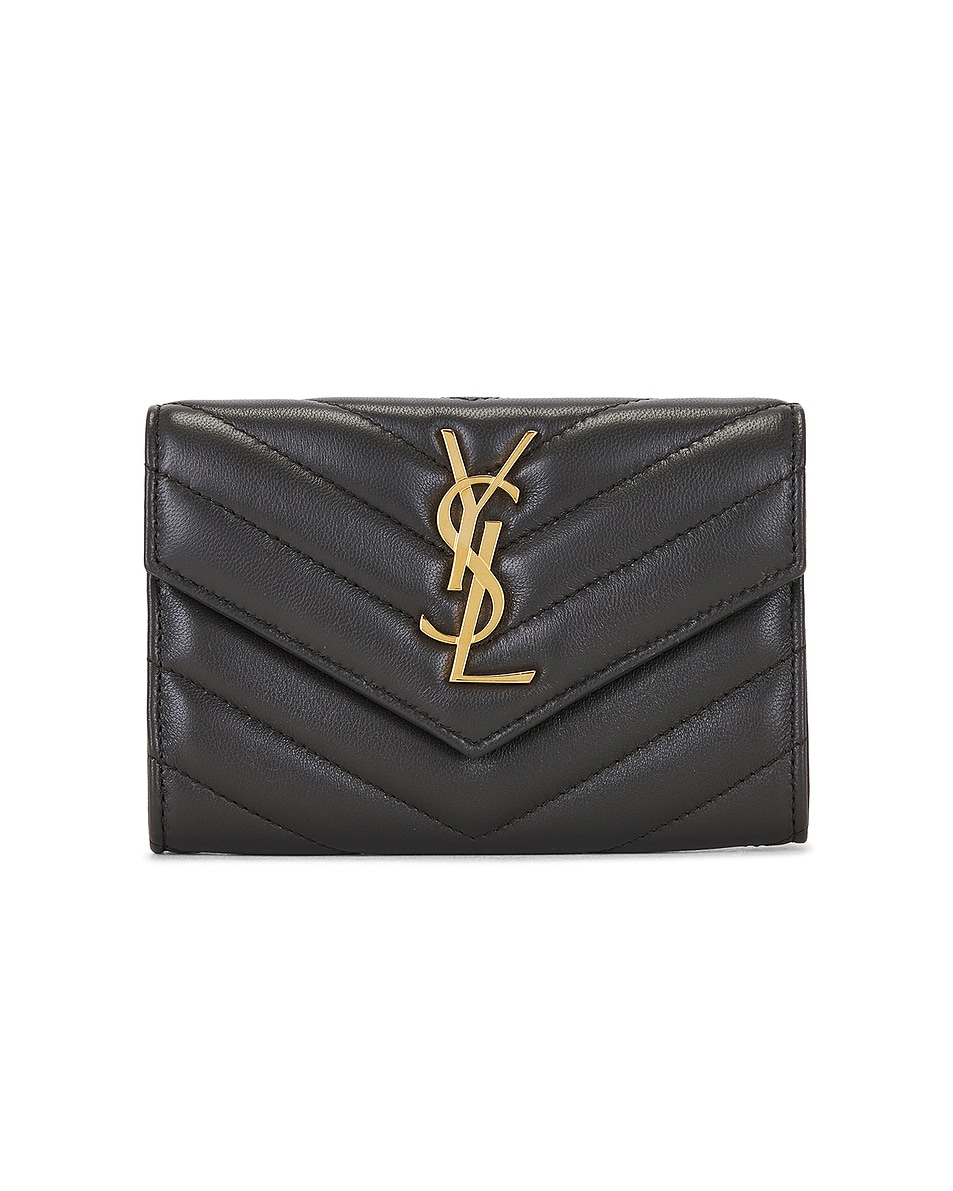 Image 1 of Saint Laurent Small Envelope Wallet in Urban Chic