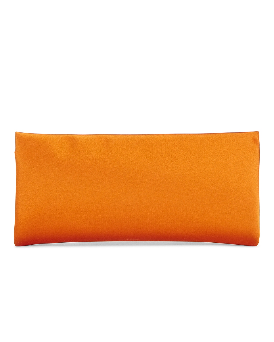 Image 1 of Saint Laurent Supple Pochette in Orange
