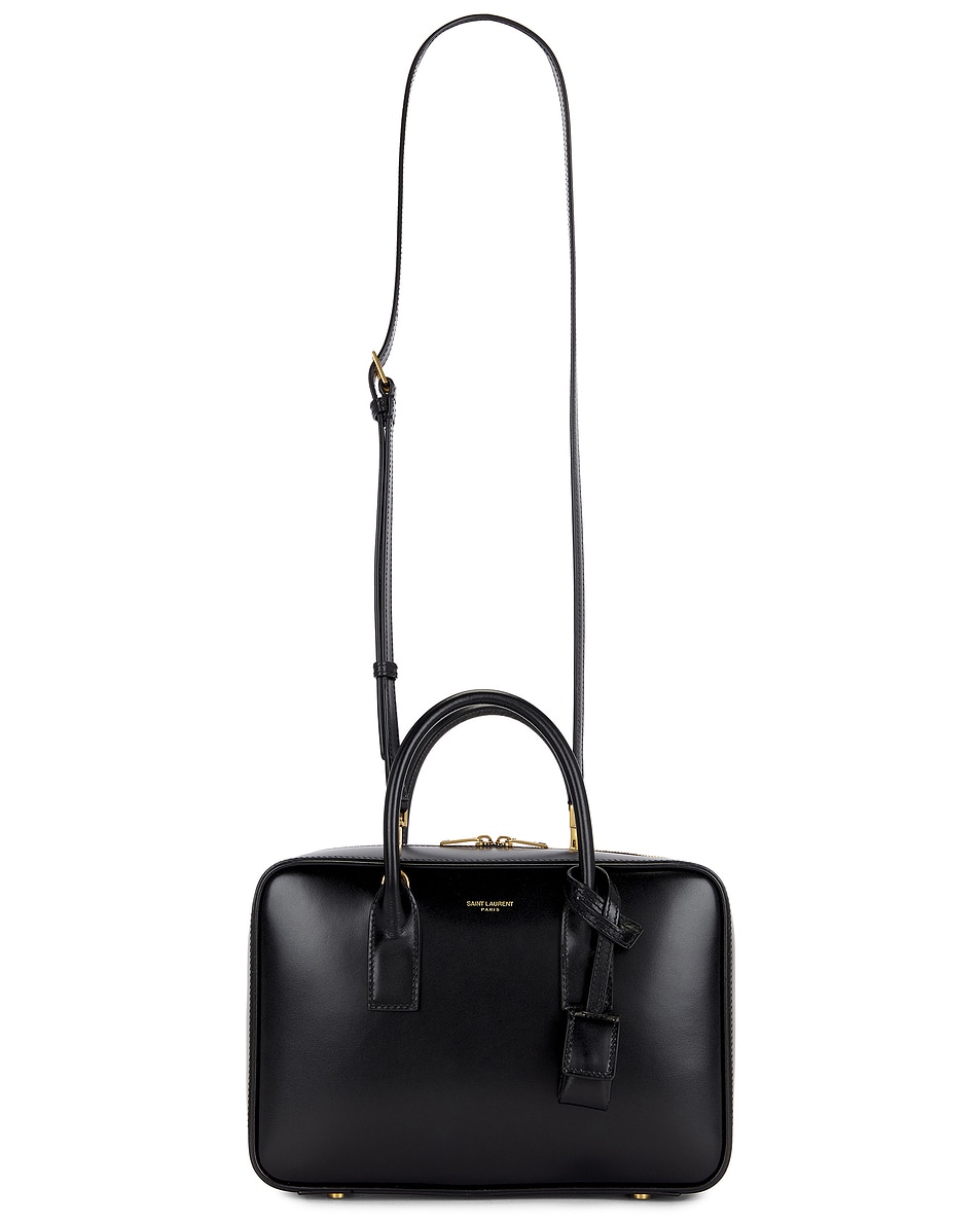 Image 1 of Saint Laurent Small SLP Bauletto Bag in Nero