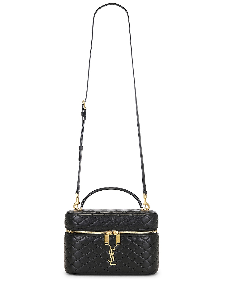 Image 1 of Saint Laurent Large Gaby Vanity Bag in Nero