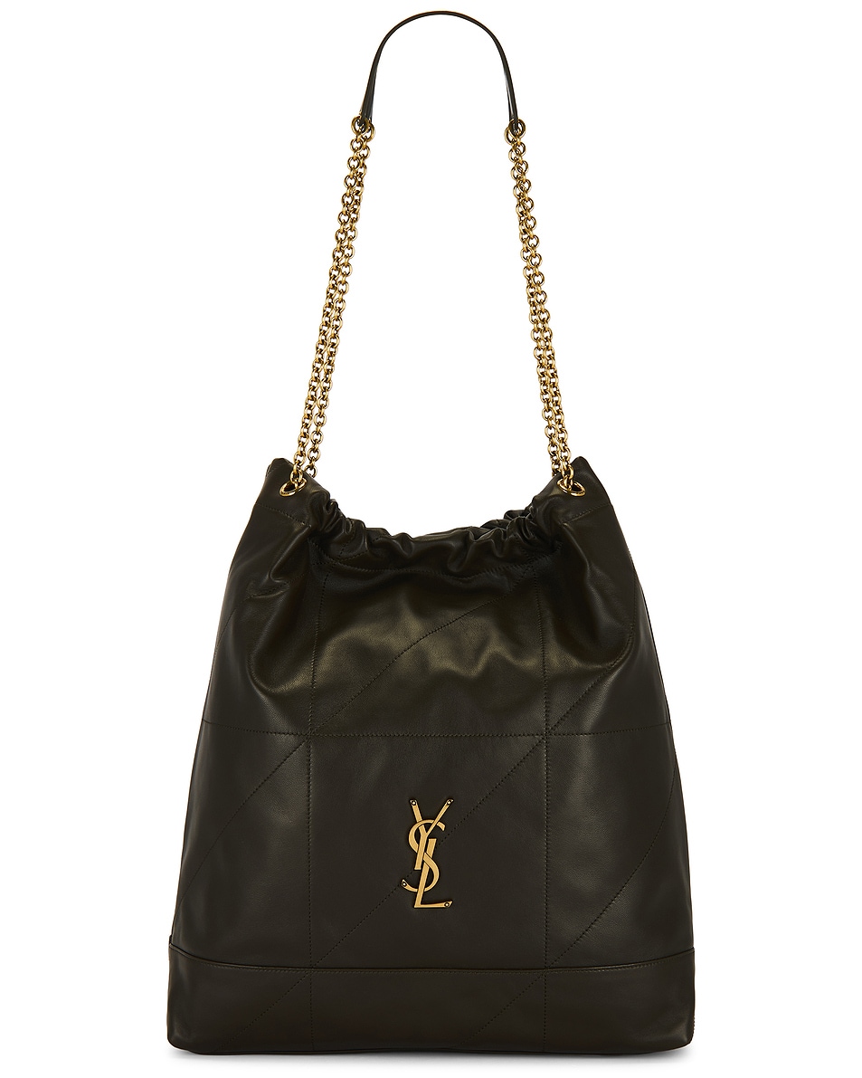 Image 1 of Saint Laurent Large Jamie Pochon Bag in Light Musk