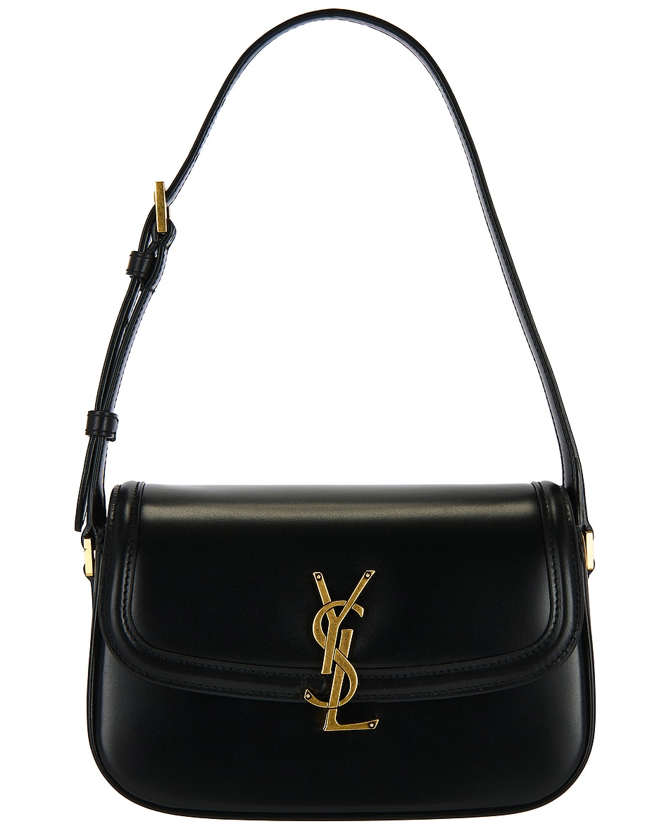 Image 1 of Saint Laurent Mini Solferino Bag in Noir