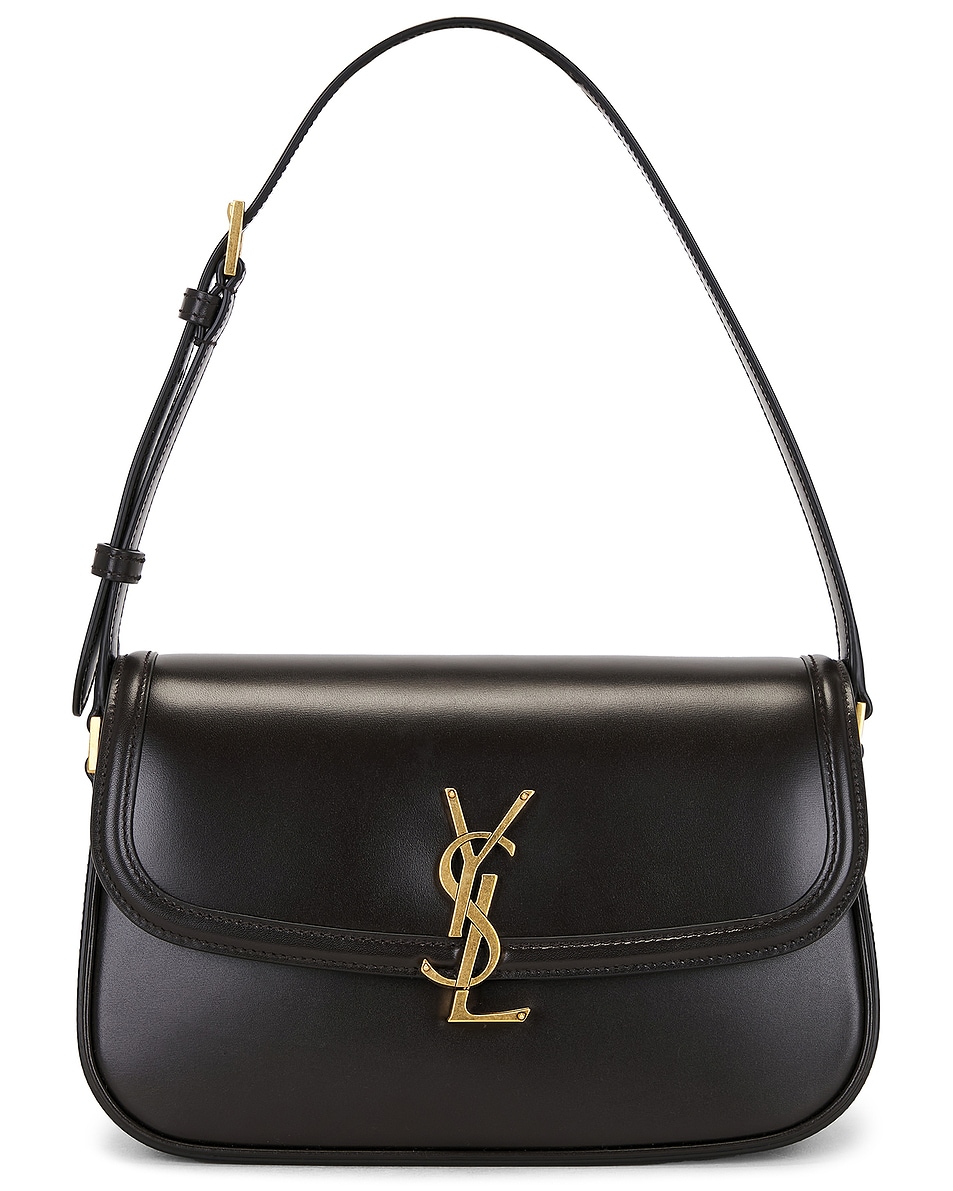 Image 1 of Saint Laurent Medium Solferino Bag in Chicory Coffee