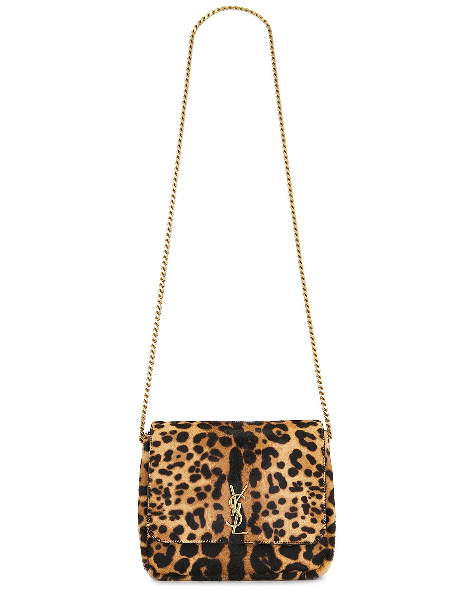 Image 1 of Saint Laurent Kate Supple Bag in Manto Naturale & Dark Brown