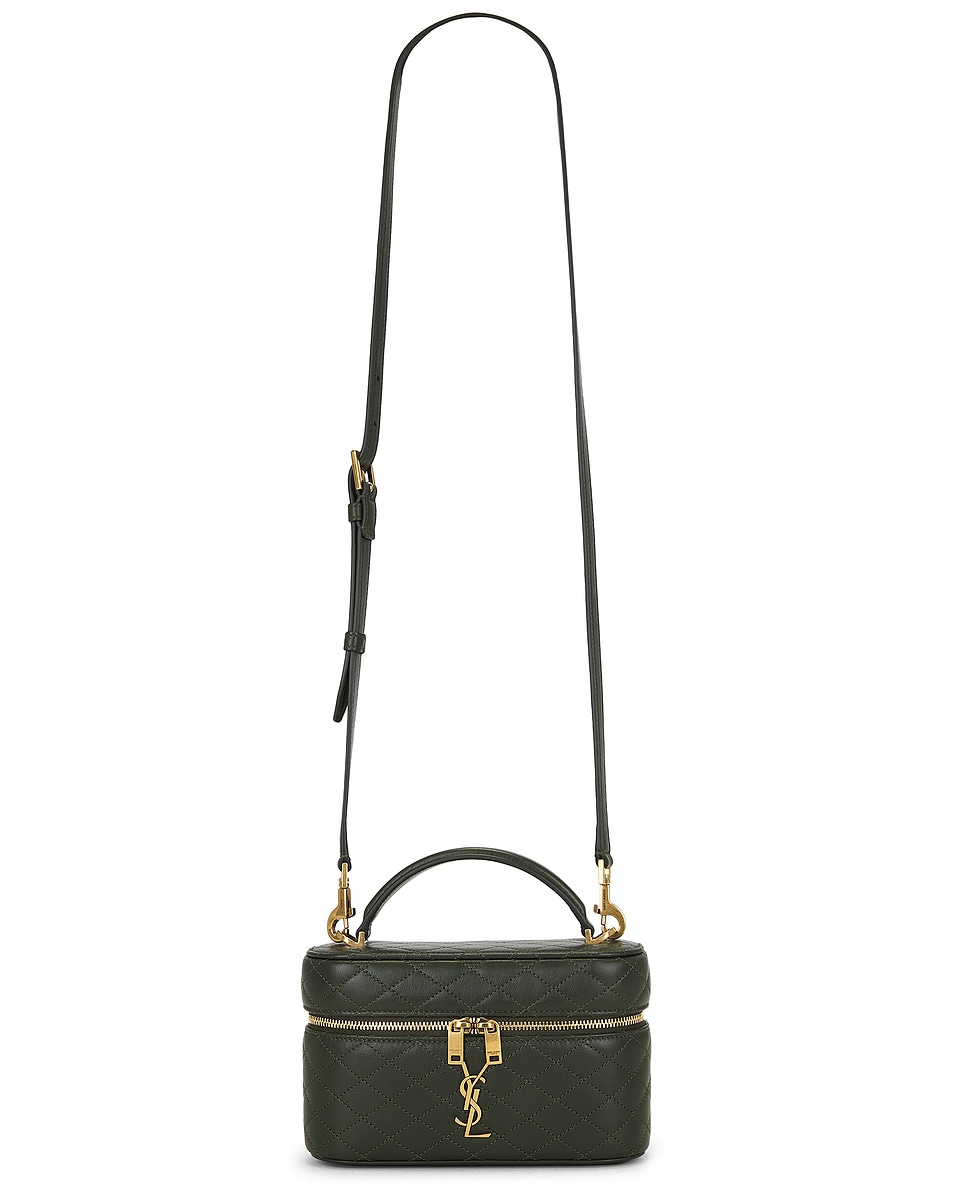 Image 1 of Saint Laurent Gaby Vanity Bag in Olive Wood