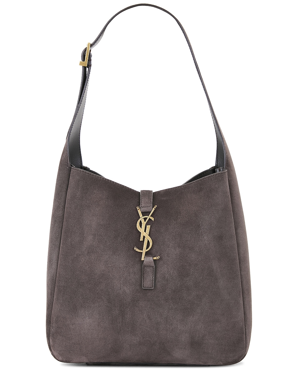 Image 1 of Saint Laurent Small Le 5 A 7 Supple Shoulder Bag in Urban Chic