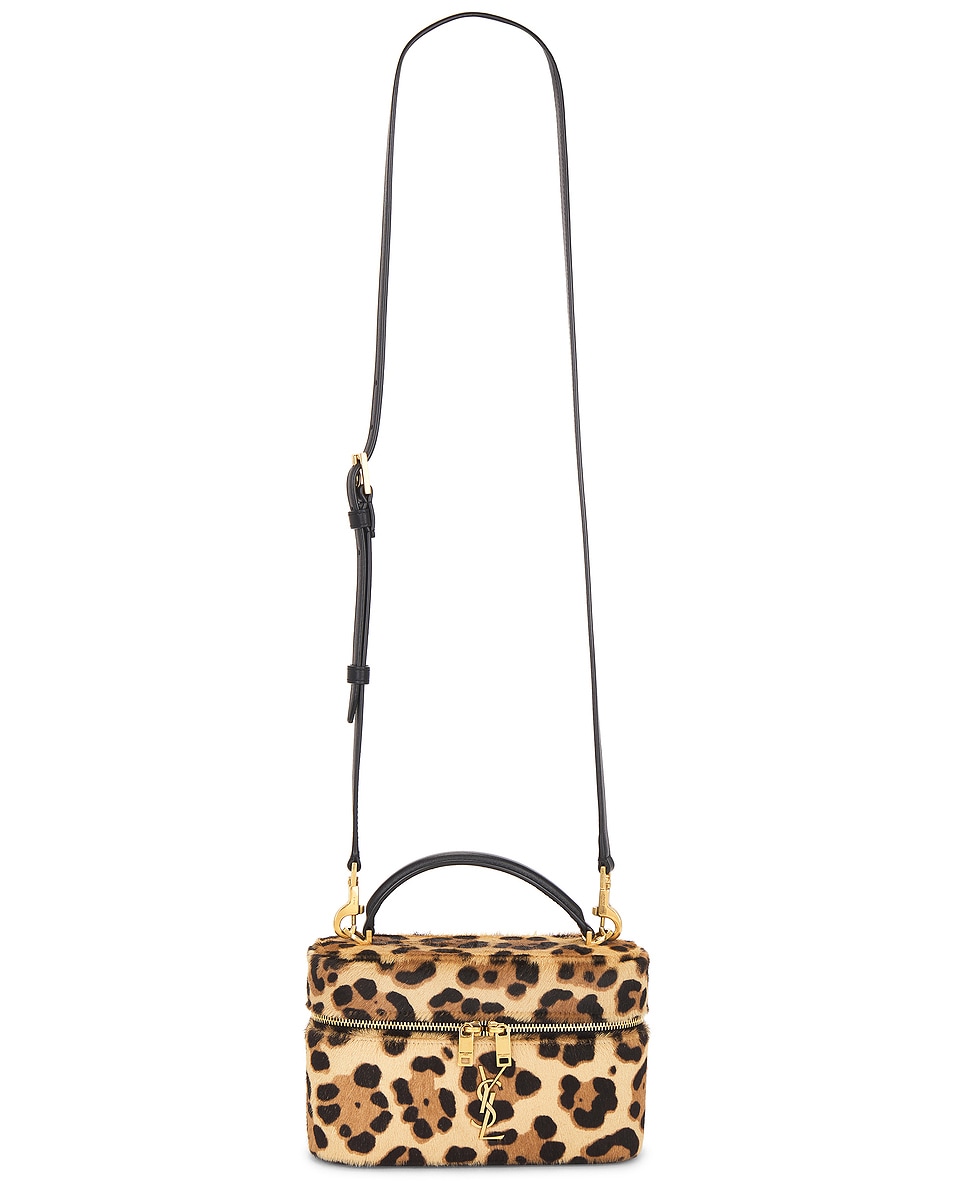 Image 1 of Saint Laurent Vanity Bag in Manto Naturale & Nero