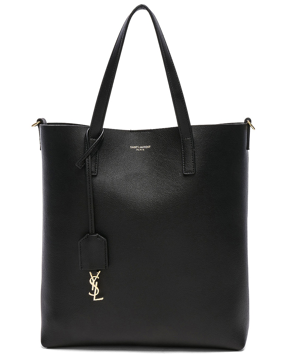 Image 1 of Saint Laurent Toy North South Tote Bag in Black