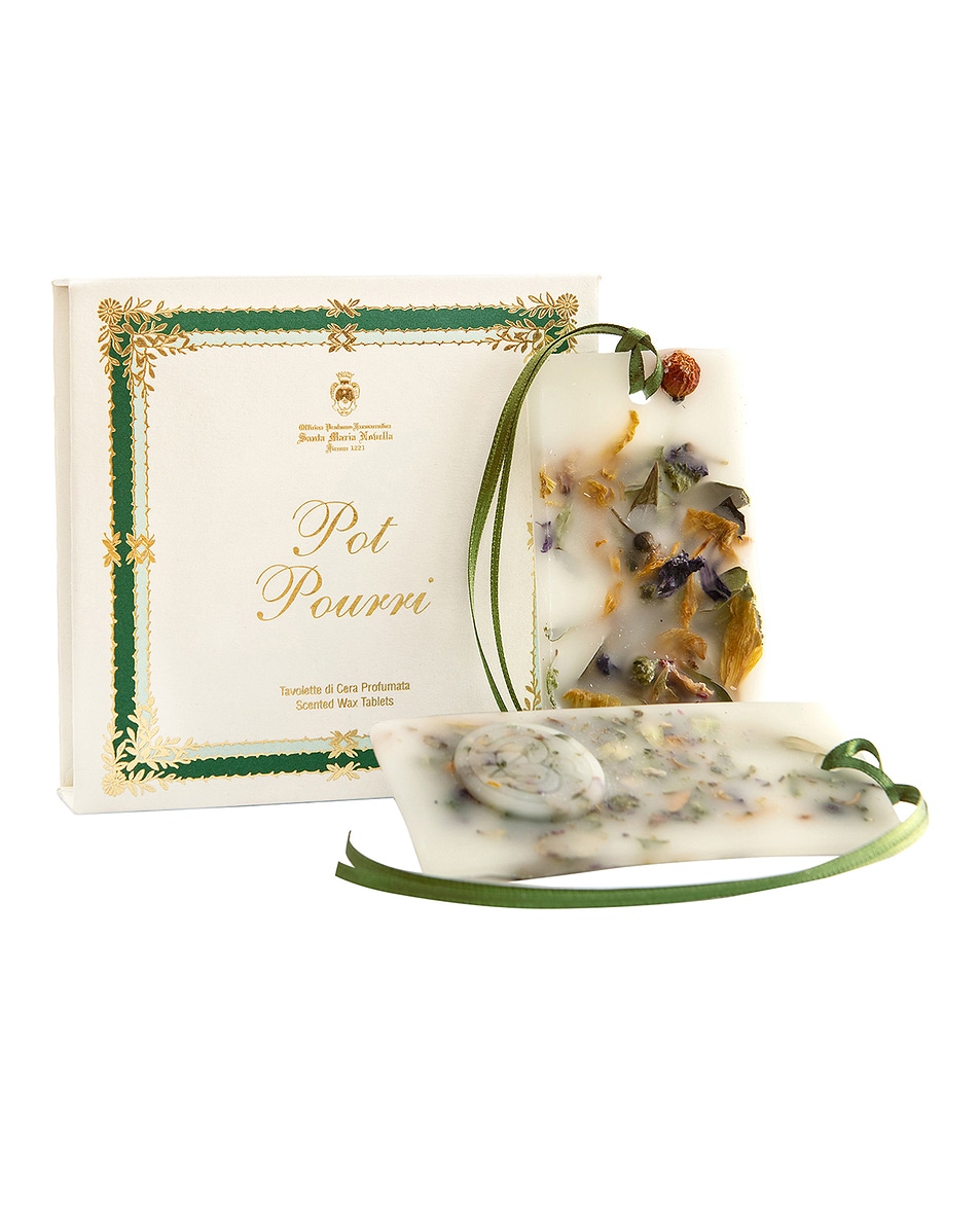 Image 1 of Santa Maria Novella Pot Pourri Wax Tablets 2 Pcs in 