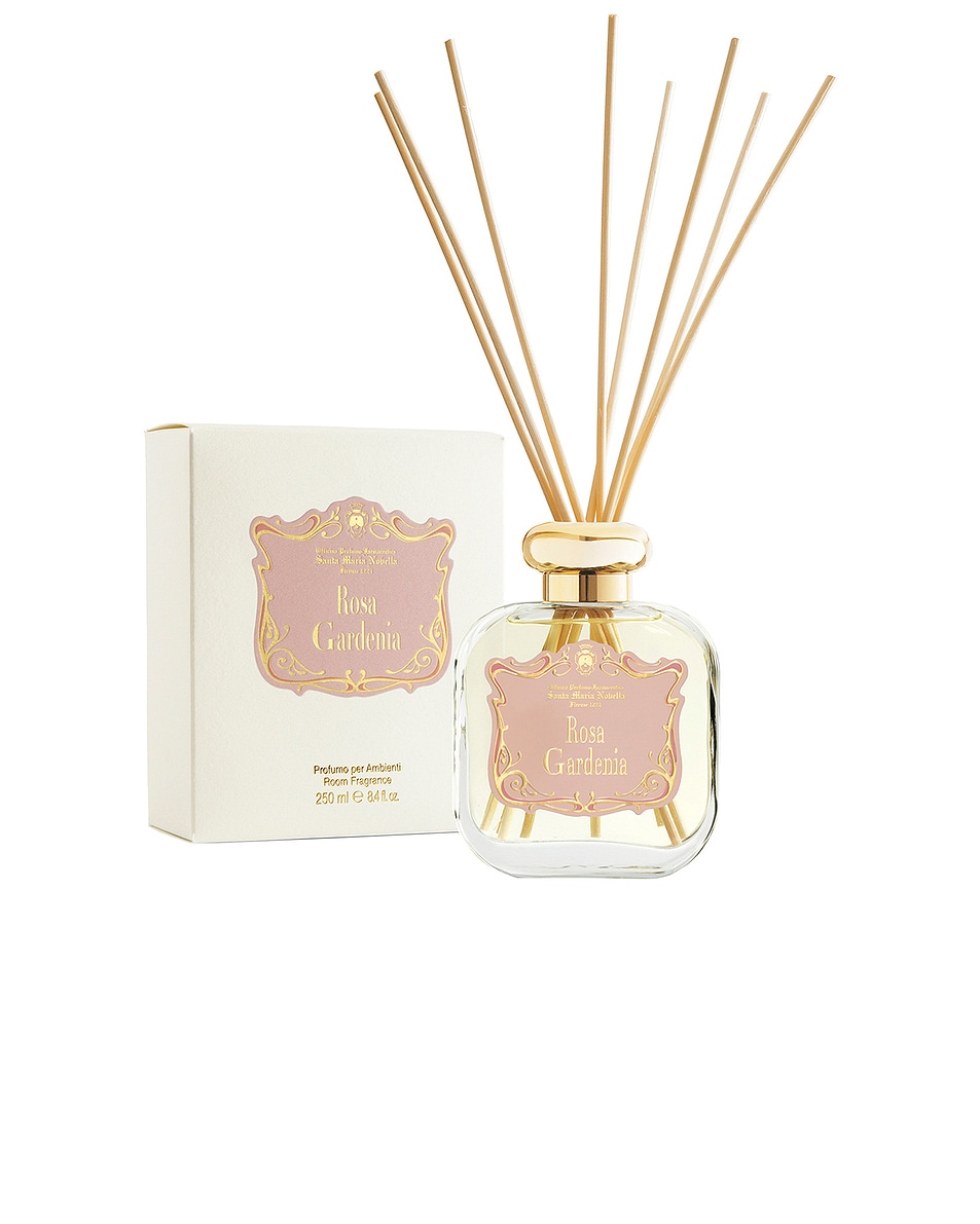 Image 1 of Santa Maria Novella Rosa Gardenia Room Fragrance Diffuser in 