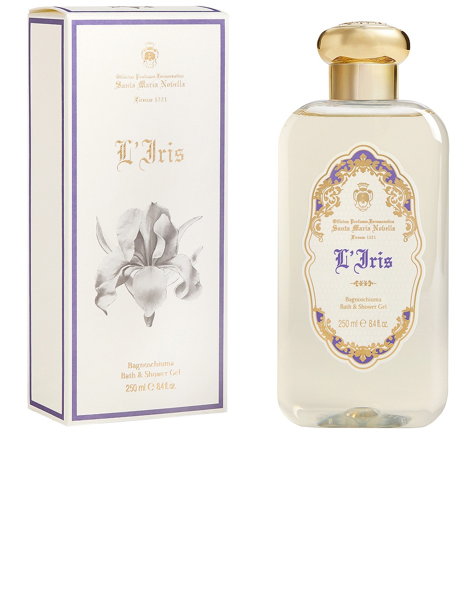 Image 1 of Santa Maria Novella L'iris Bath Gel in 
